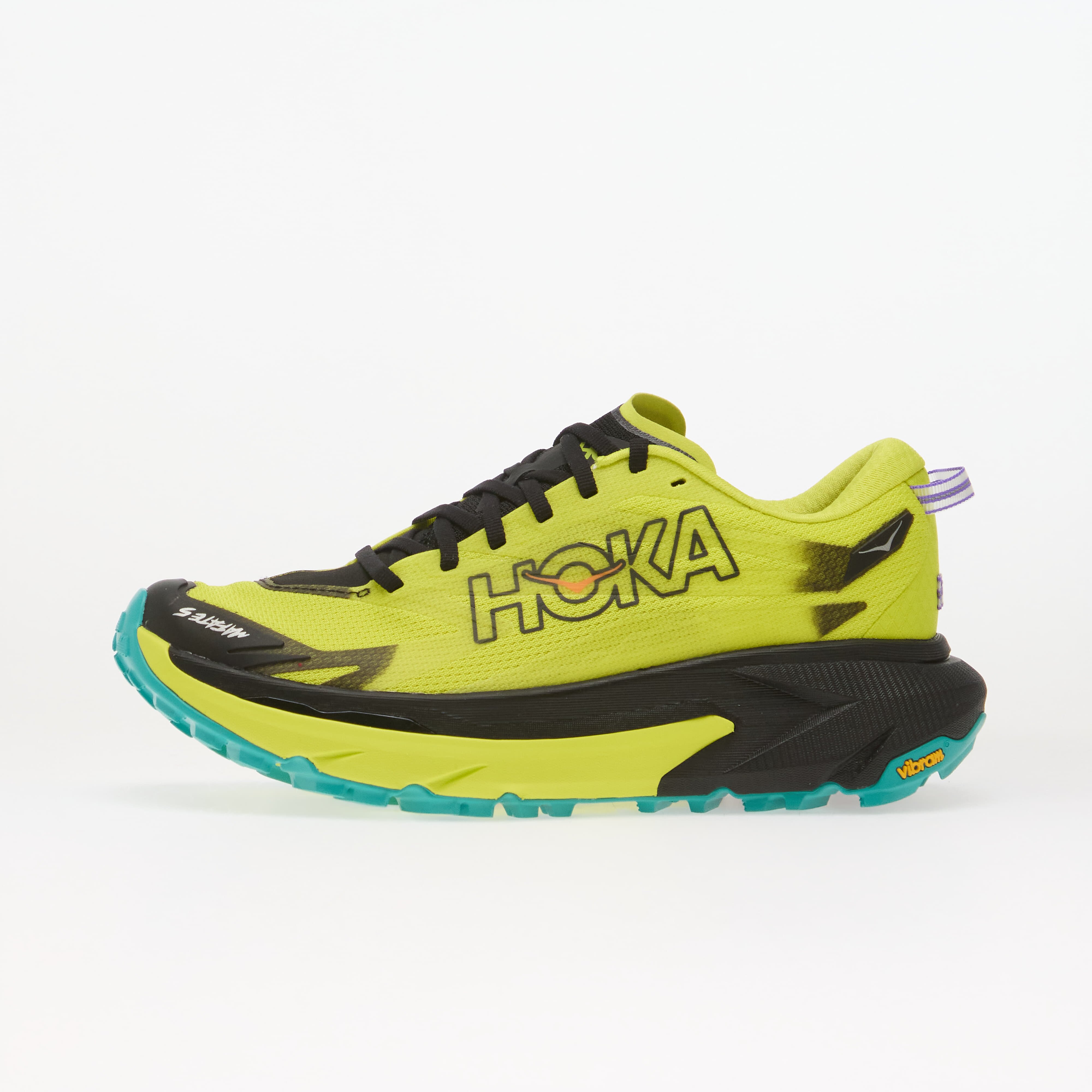 HOKA® Сникърси M Mafate 5 Black/ Citrus