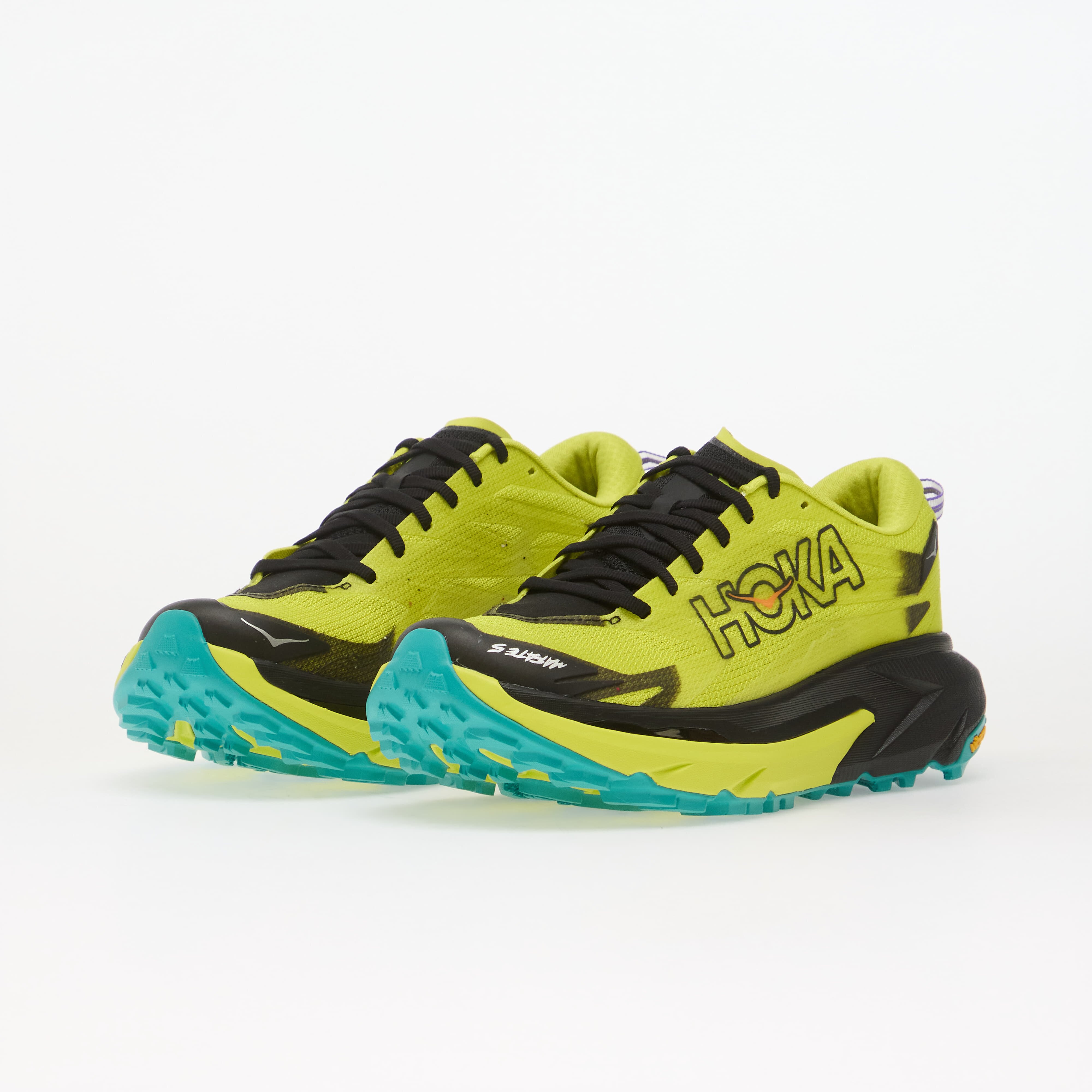 HOKA® Сникърси M Mafate 5 Black/ Citrus
