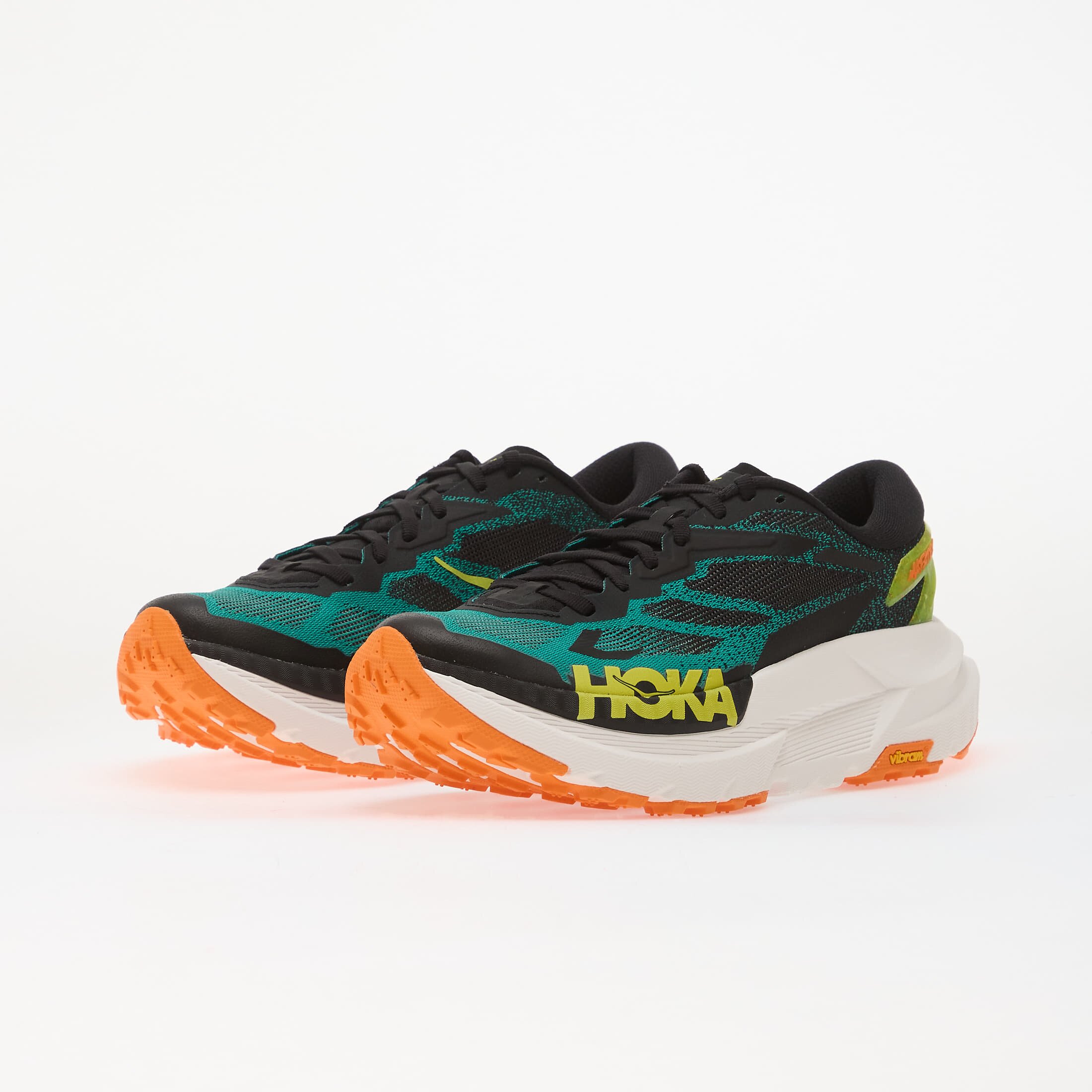 HOKA® Сникърси M Mafate X Black/ Electric Aqua