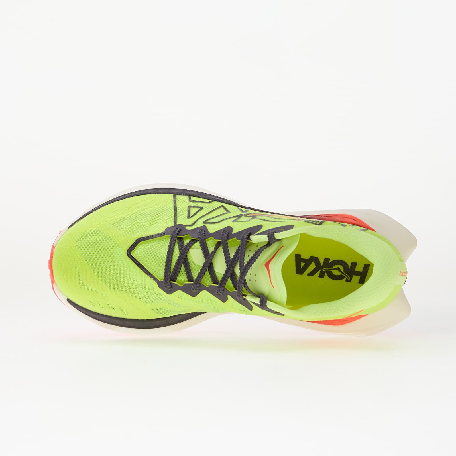 HOKA® Сникърси M Rocket X Trail Neon Yuzu/ Neon Flame