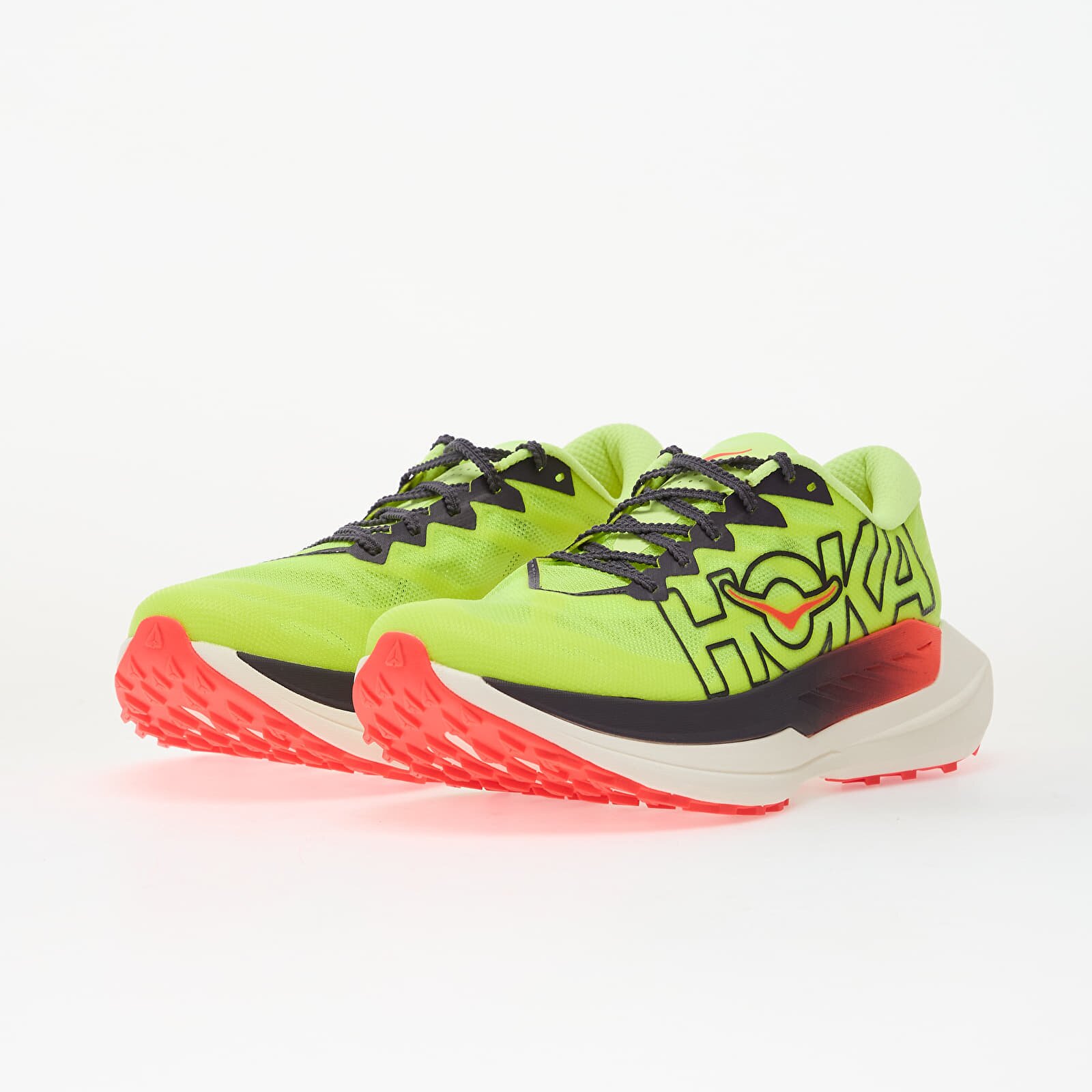 HOKA® Сникърси M Rocket X Trail Neon Yuzu/ Neon Flame