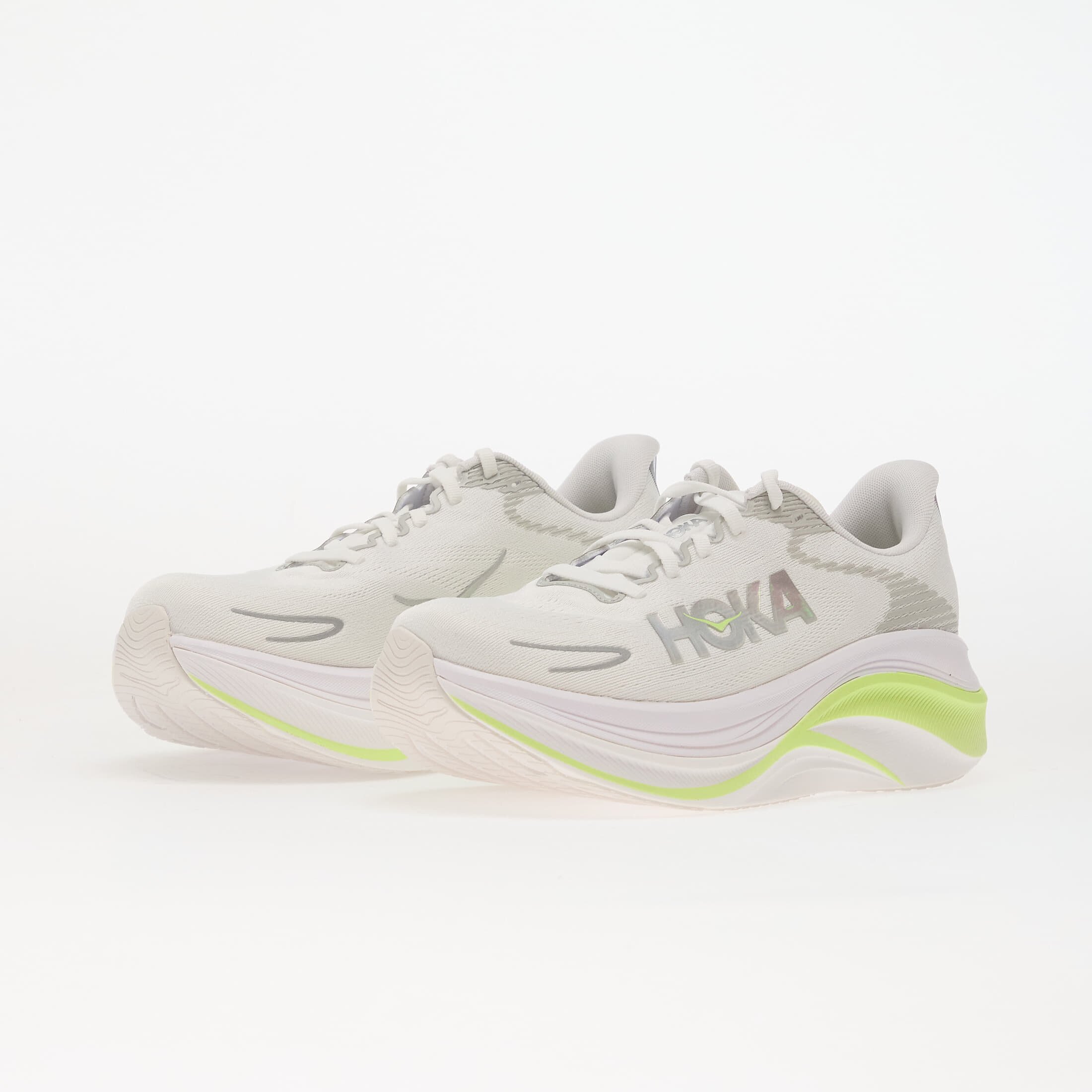 HOKA® Сникърси M Skyward X 2 White/ Neon Yuzu