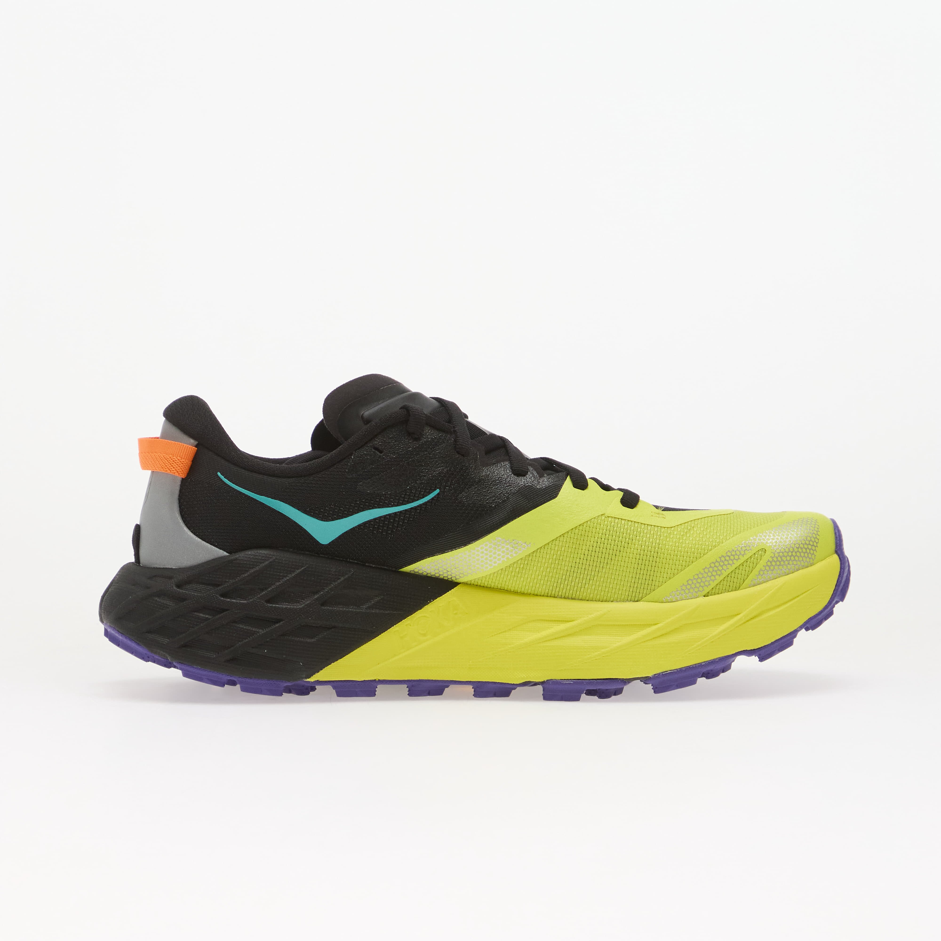 HOKA® Сникърси M Speedgoat 7 Black/ Citrus