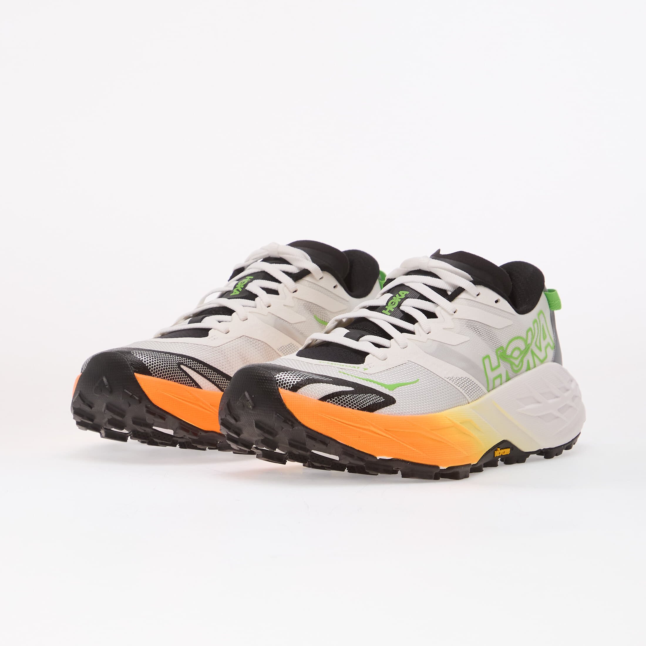 HOKA® Сникърси M Speedgoat 7 Frost/ Neon Tangerine