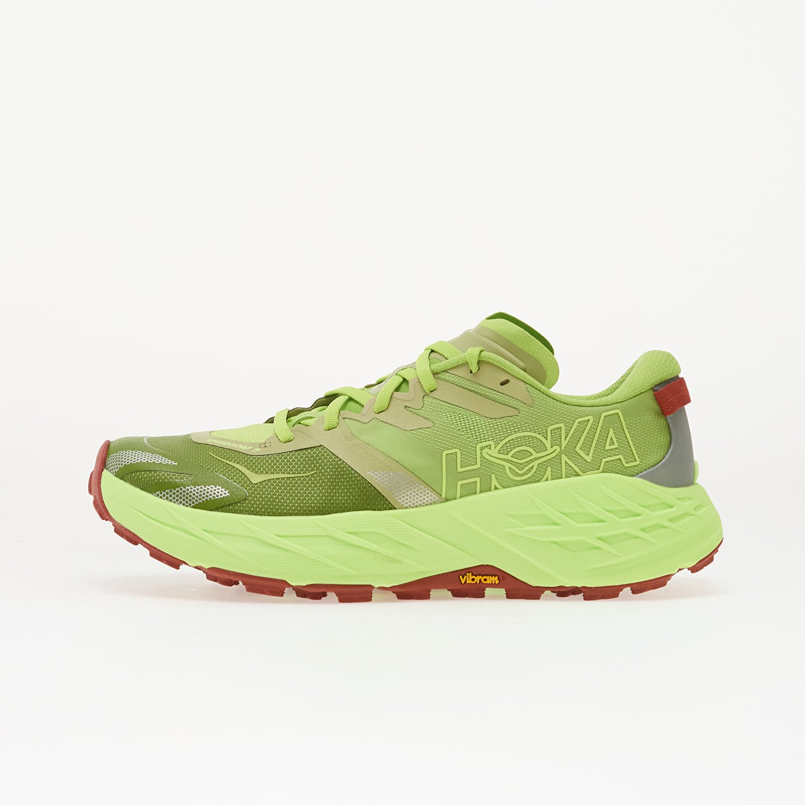 HOKA® Сникърси M Speedgoat 7 Kiwi/ Neon Yuzu