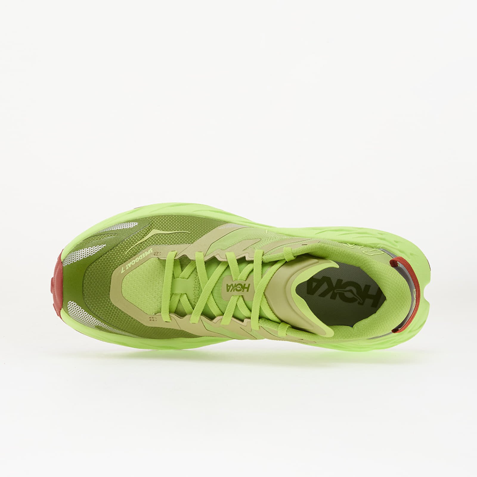 HOKA® Сникърси M Speedgoat 7 Kiwi/ Neon Yuzu