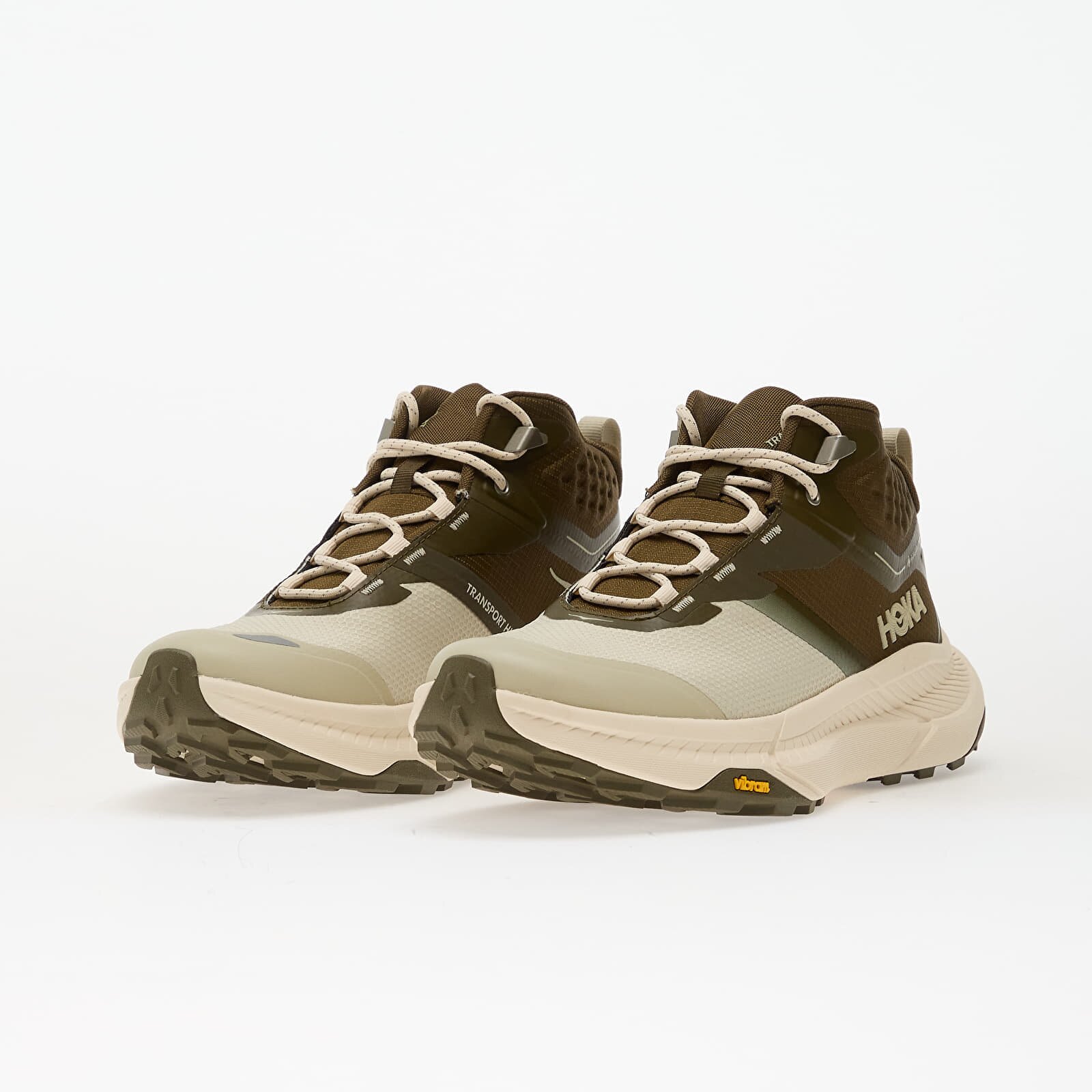 HOKA® Сникърси M Transport Hike Gtx Spruce Green/ Oyster Mushroom
