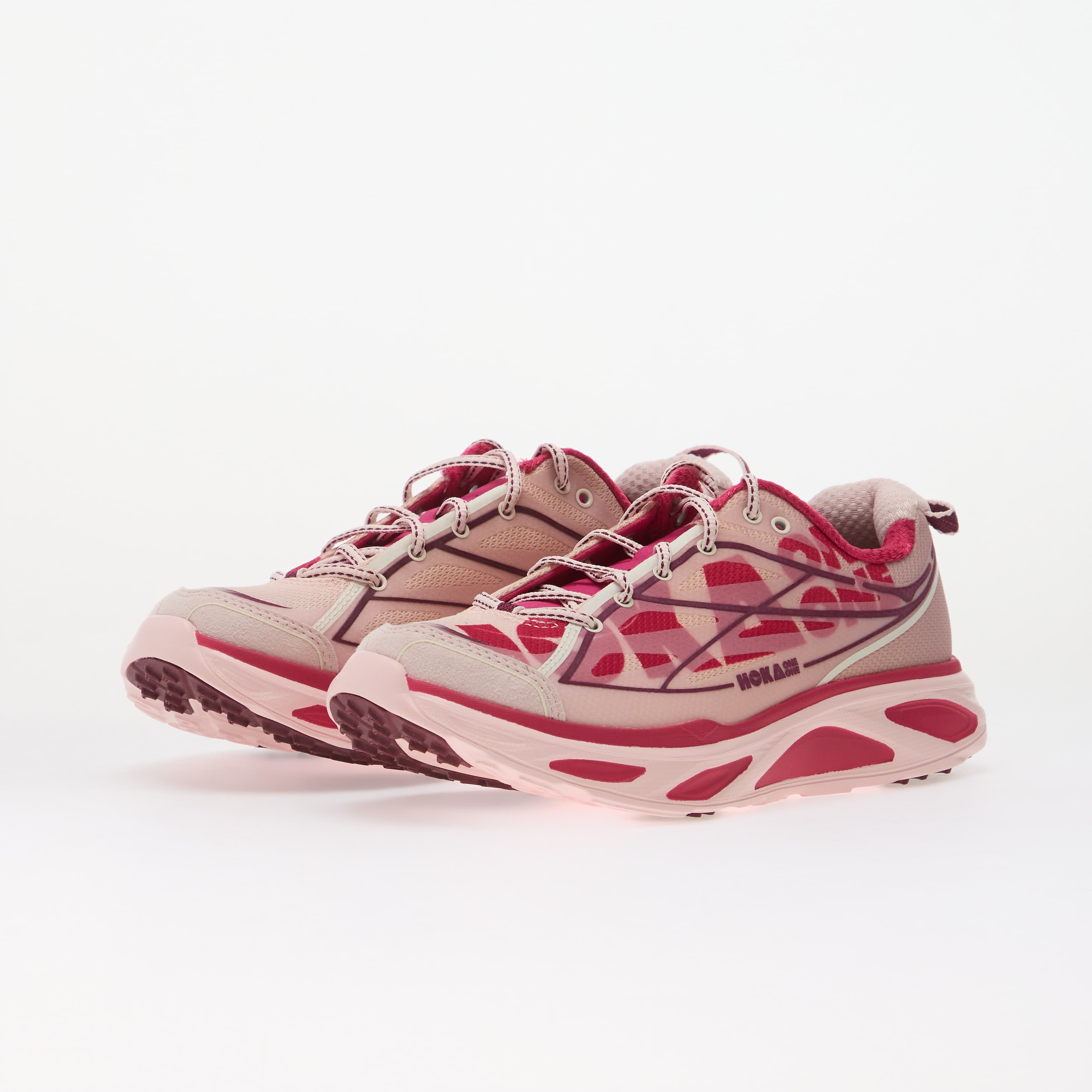 HOKA® Сникърси U Huaka Pro Rose Latte/ Pink Punch