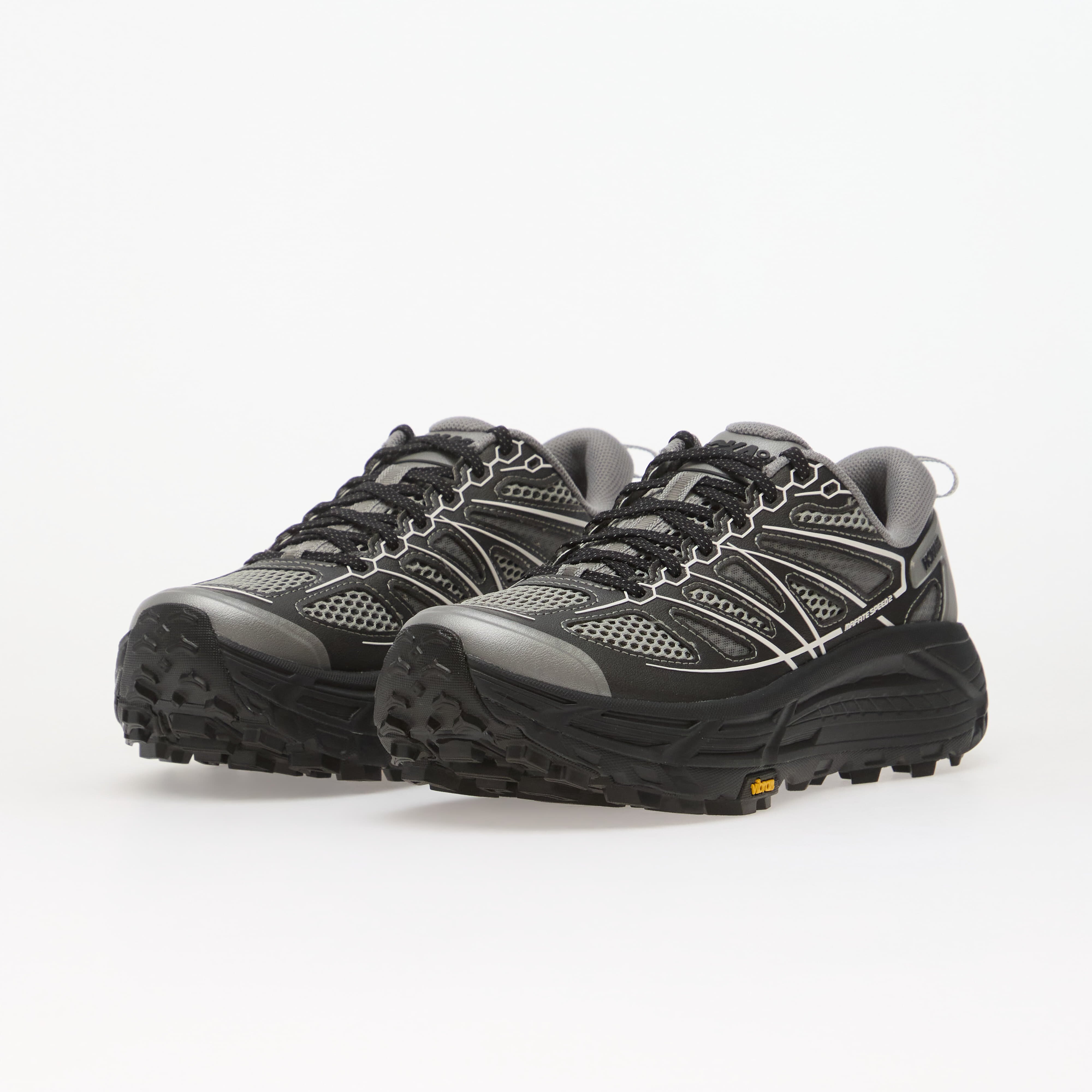 HOKA® Сникърси U Mafate Speed 2 Ts Galactic Grey/ Black
