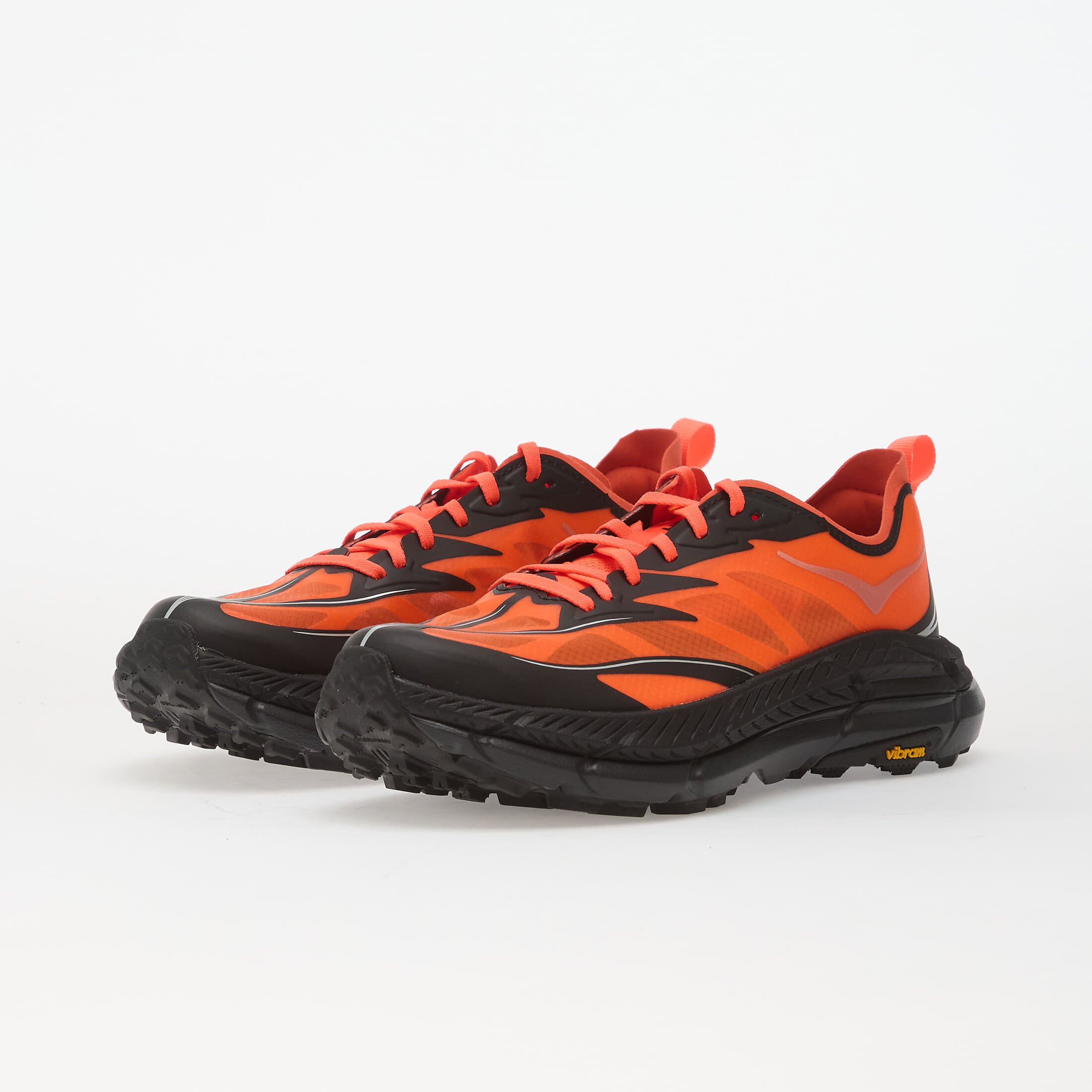 HOKA® Сникърси U Mafate Speed 4 Lite Neon Flame/ Black
