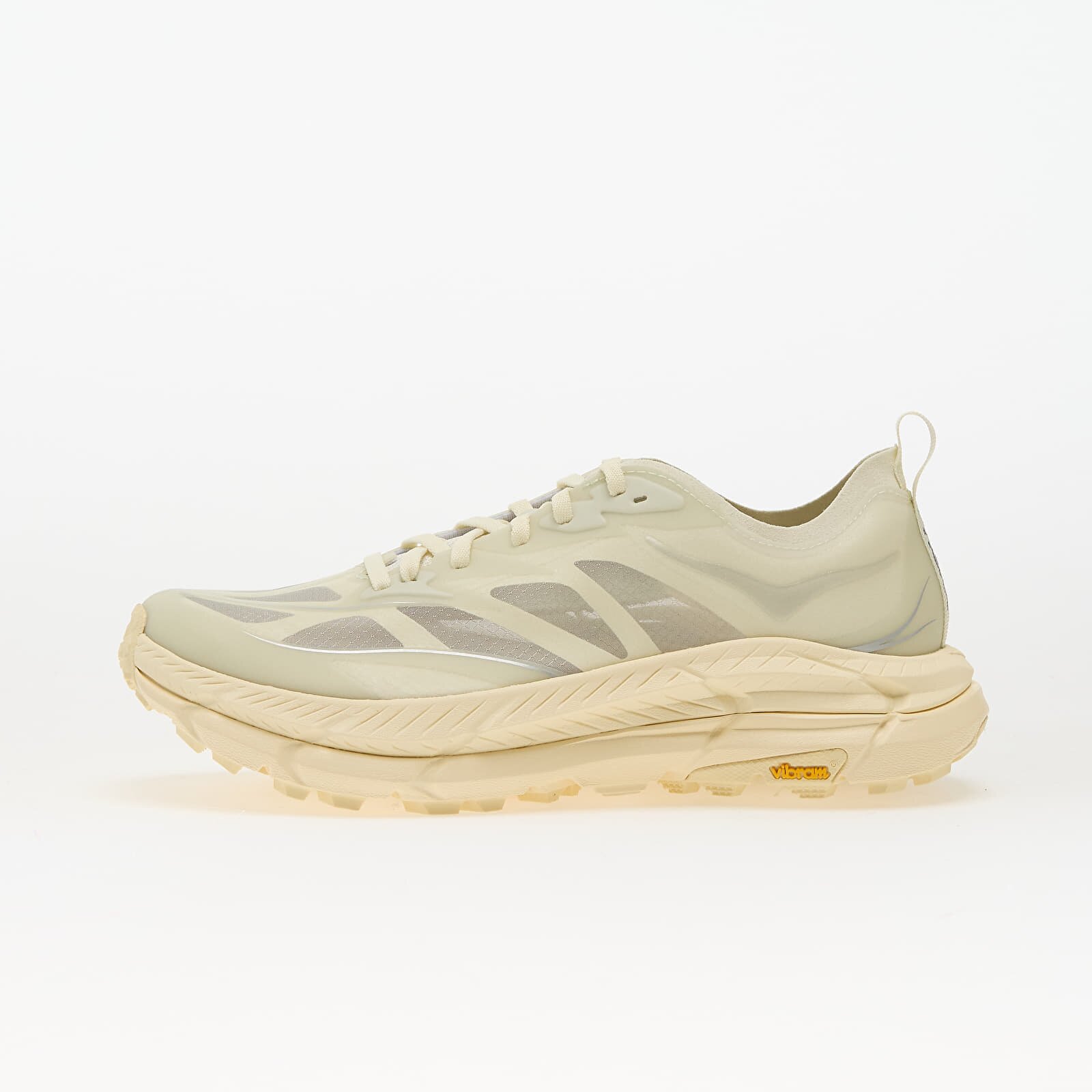 HOKA® Сникърси U Mafate Speed 4 Lite Truffle Salt/ Vintage Yellow
