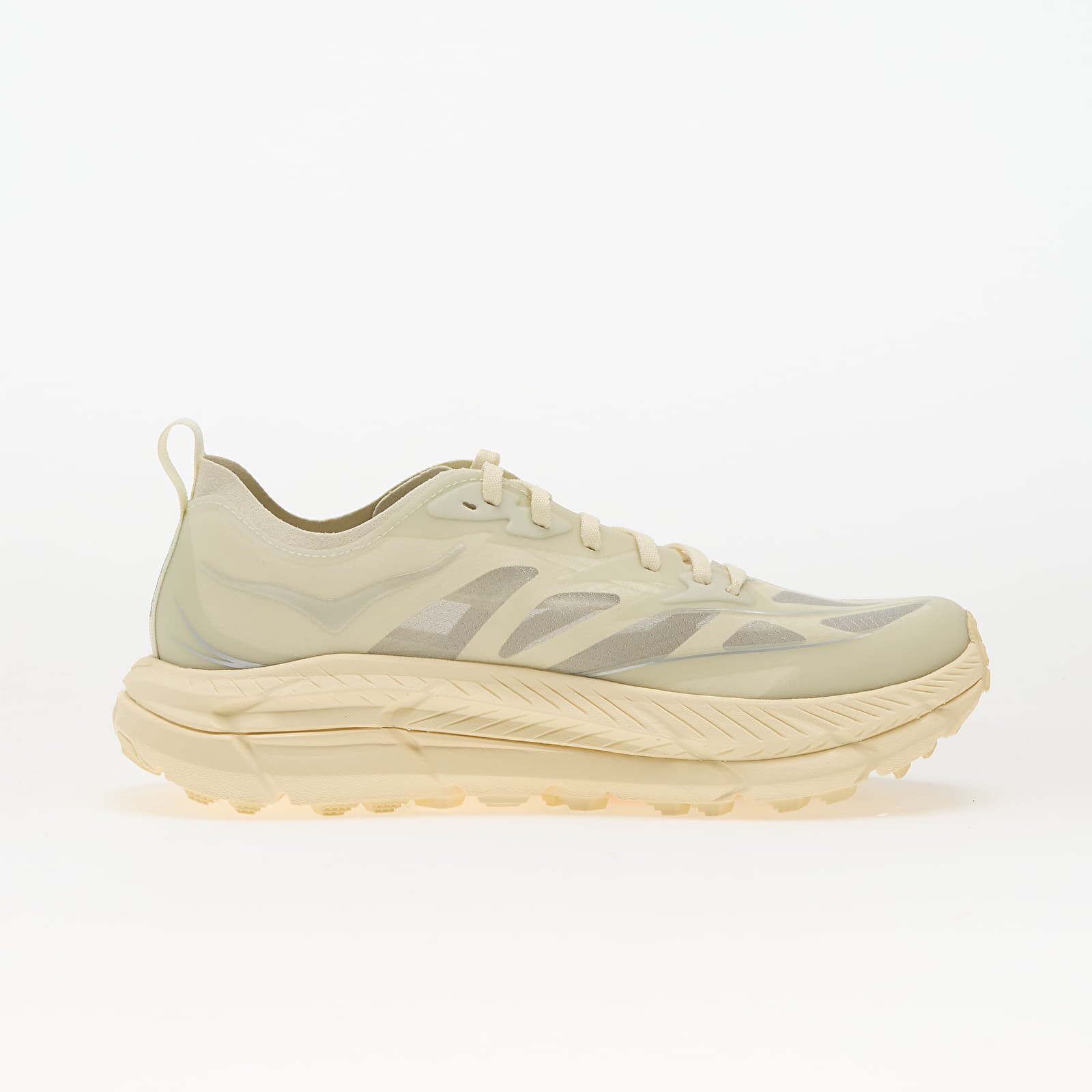 HOKA® Сникърси U Mafate Speed 4 Lite Truffle Salt/ Vintage Yellow