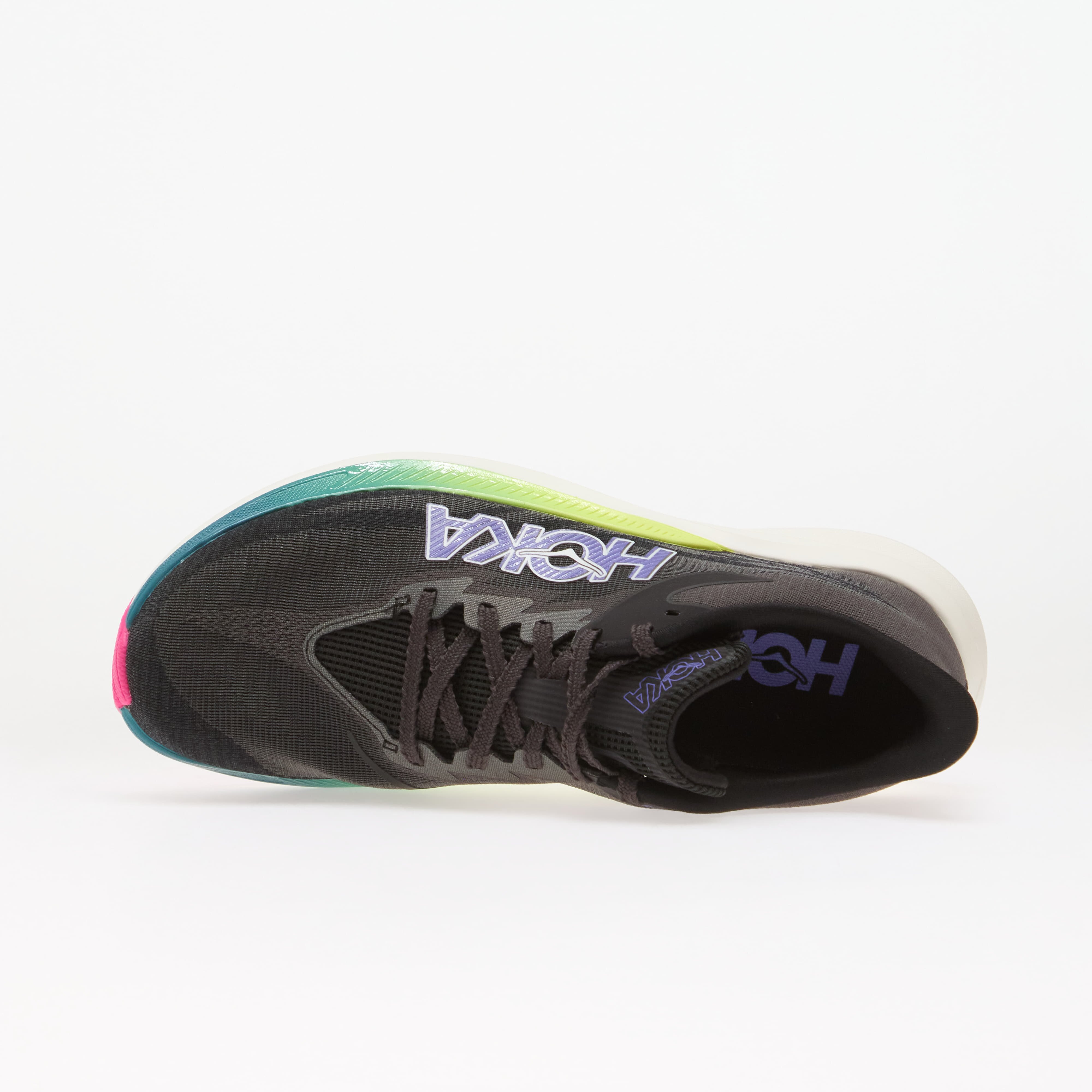 HOKA® Сникърси U Rocket X 3 Black/ Neon Nebula