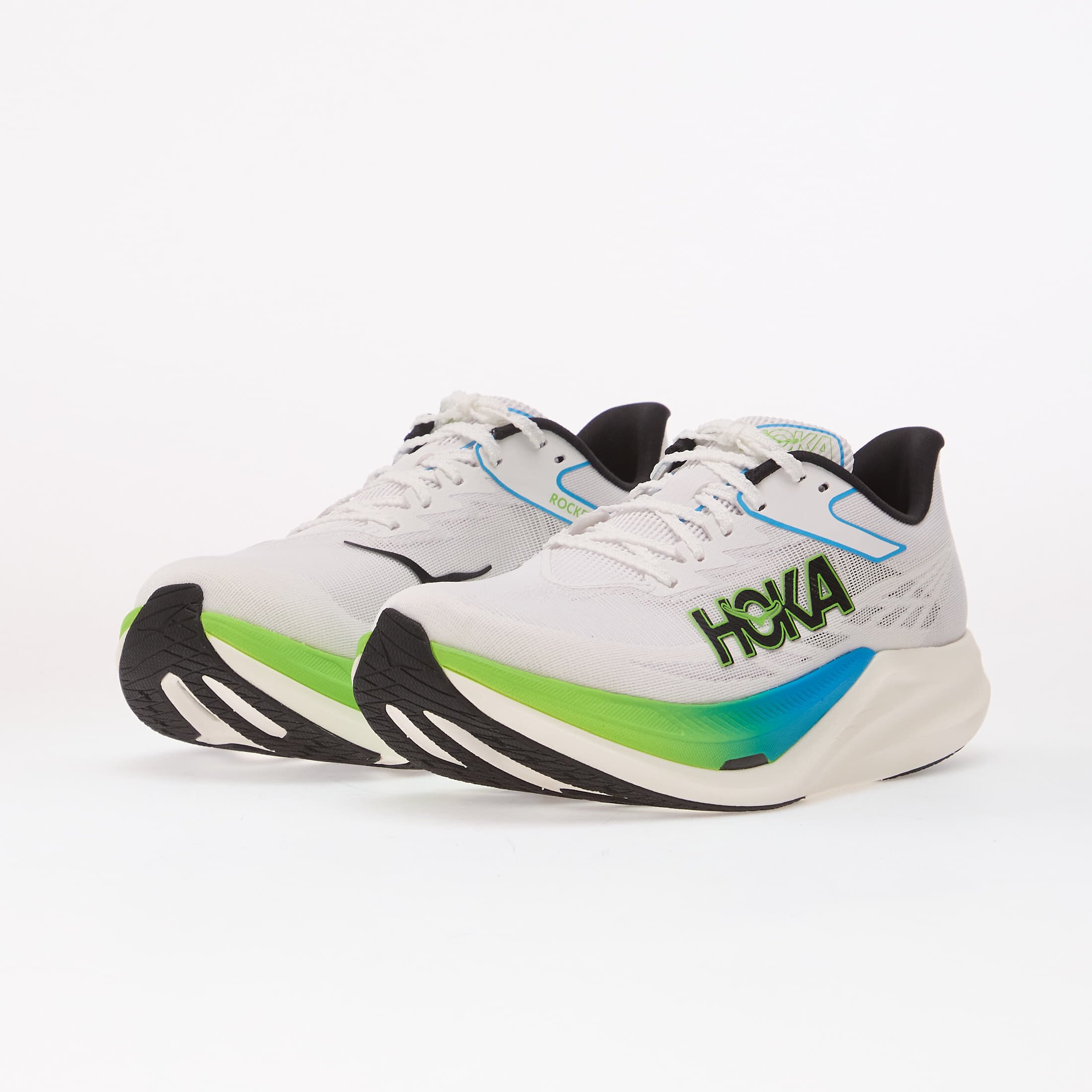 HOKA® Сникърси U Rocket X 3 Frost/ Electric Lime