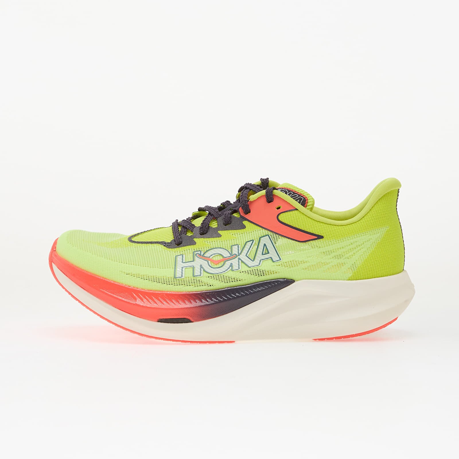 HOKA® Сникърси U Rocket X 3 Neon Yuzu/ Squid Ink