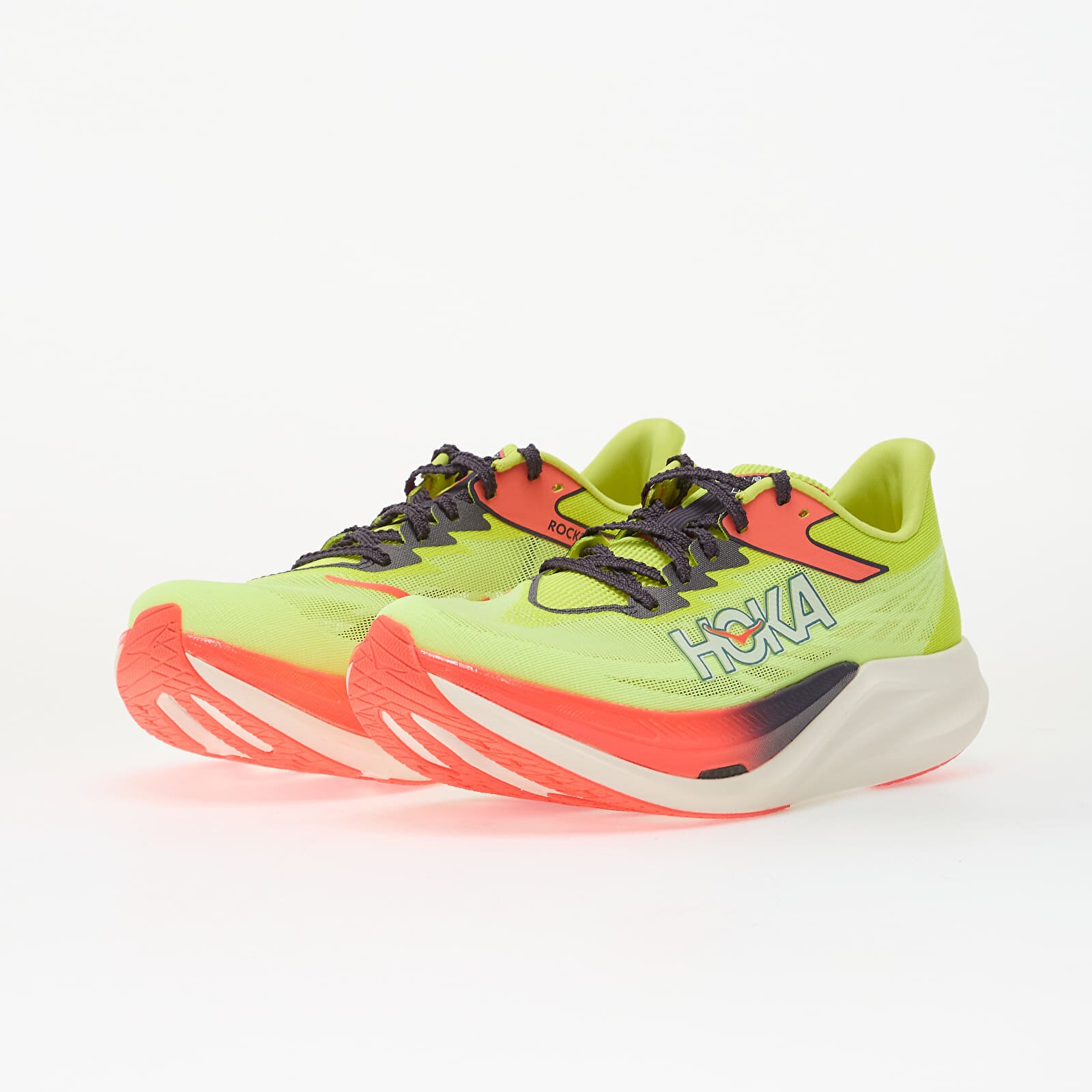 HOKA® Сникърси U Rocket X 3 Neon Yuzu/ Squid Ink