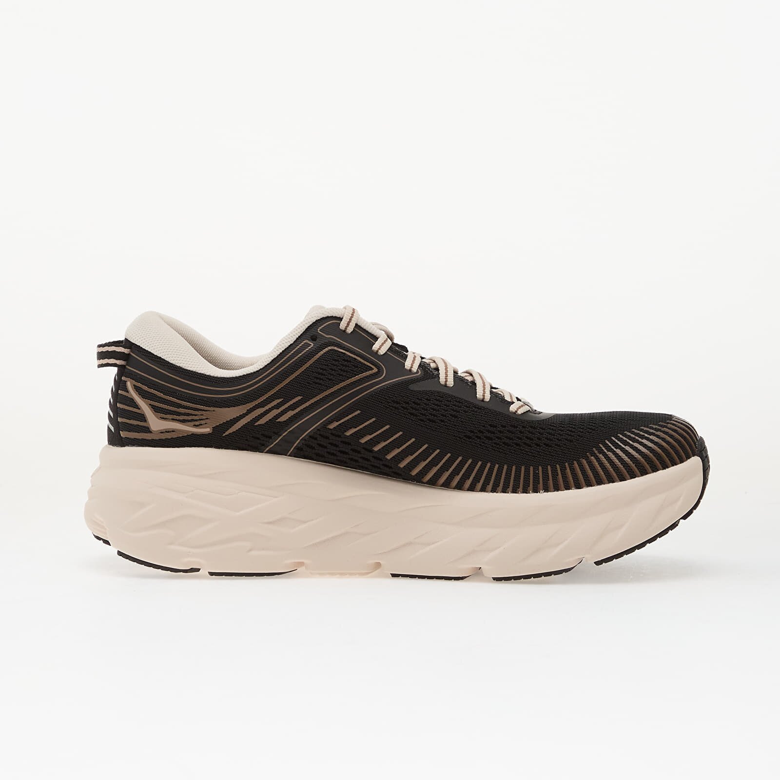 HOKA® Сникърси W Bondi 7 Black/ Rose Cream