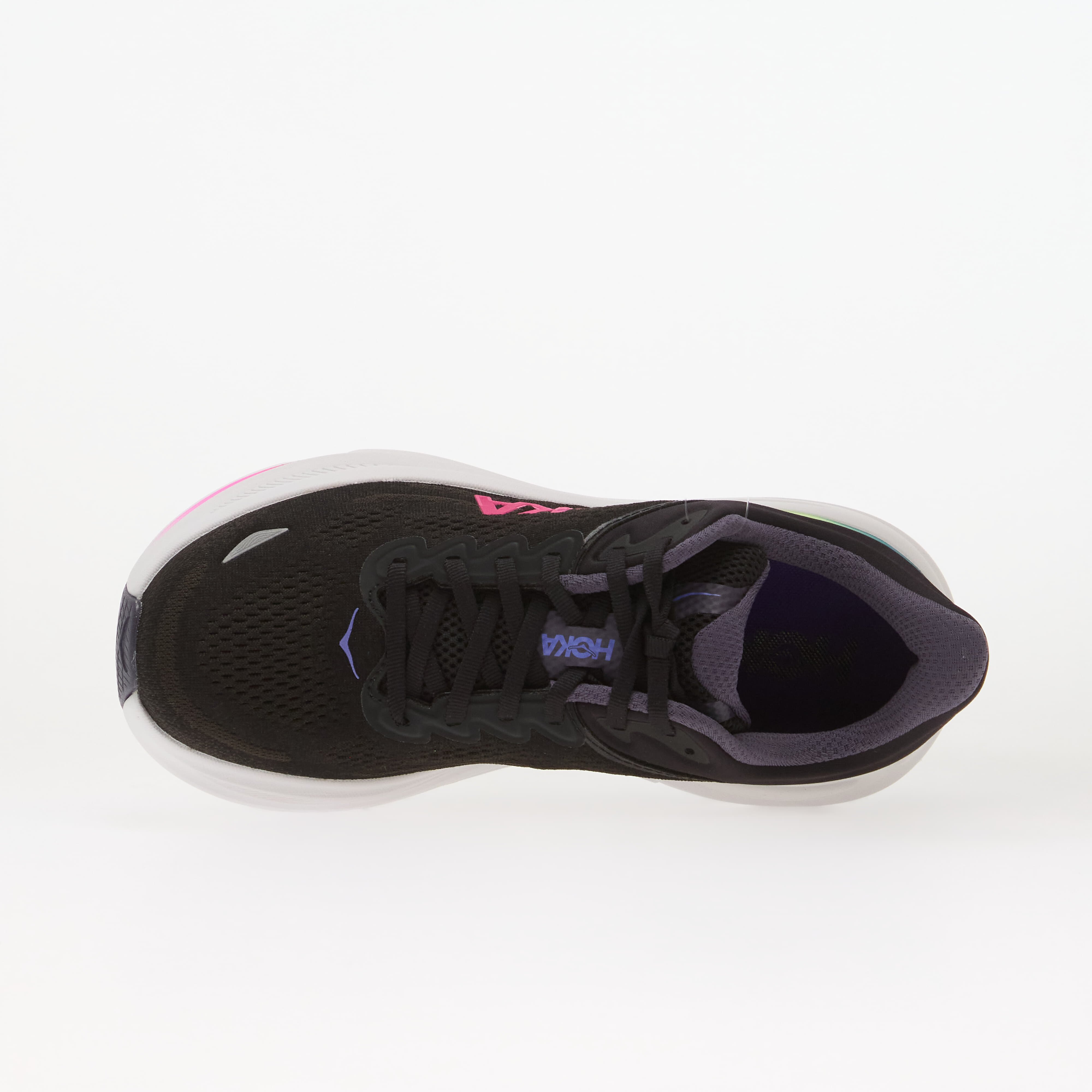 HOKA® Сникърси W Bondi 9 Black/ Neon Dragonfruit