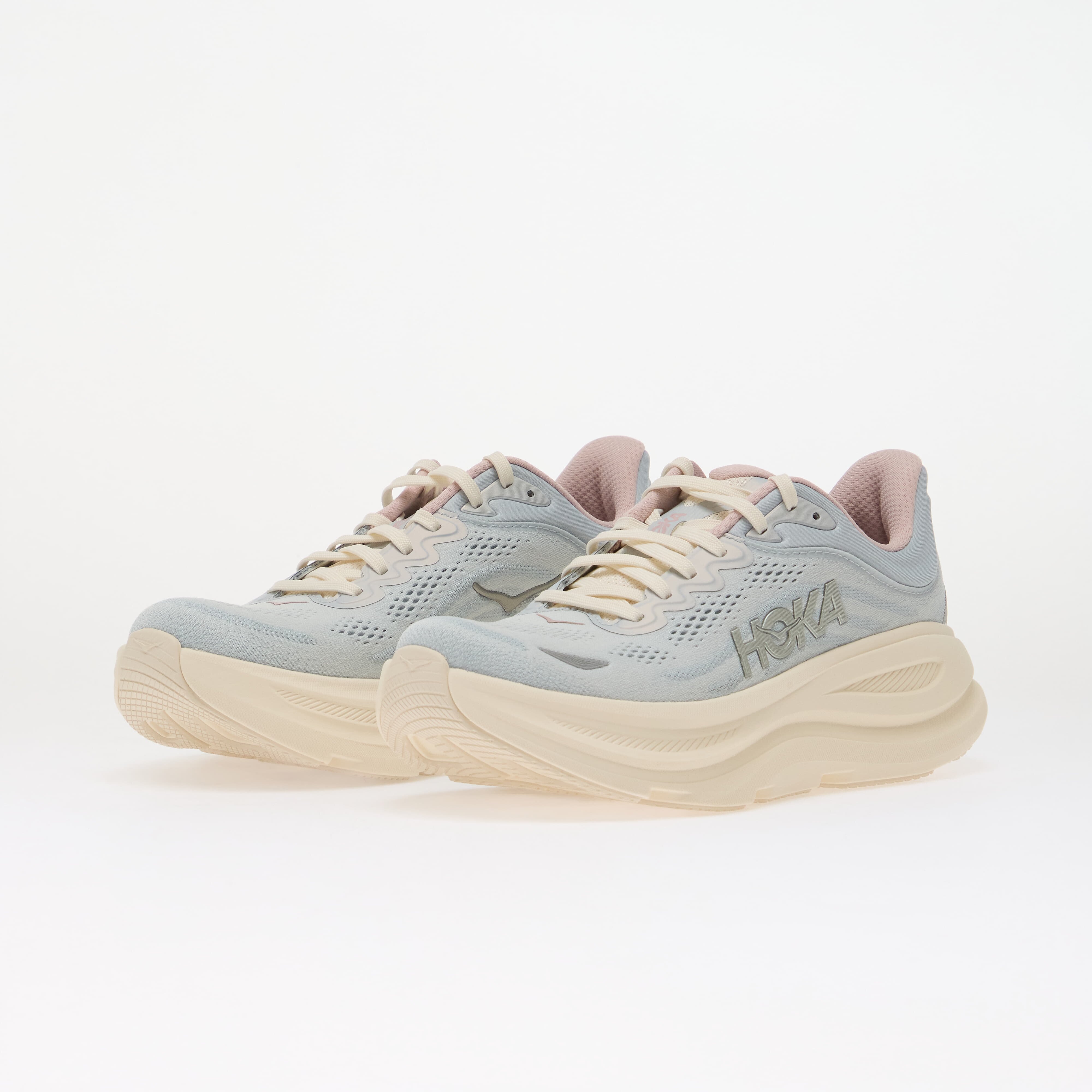HOKA® Сникърси W Bondi 9 Glm Alabaster/ Mineral Blue