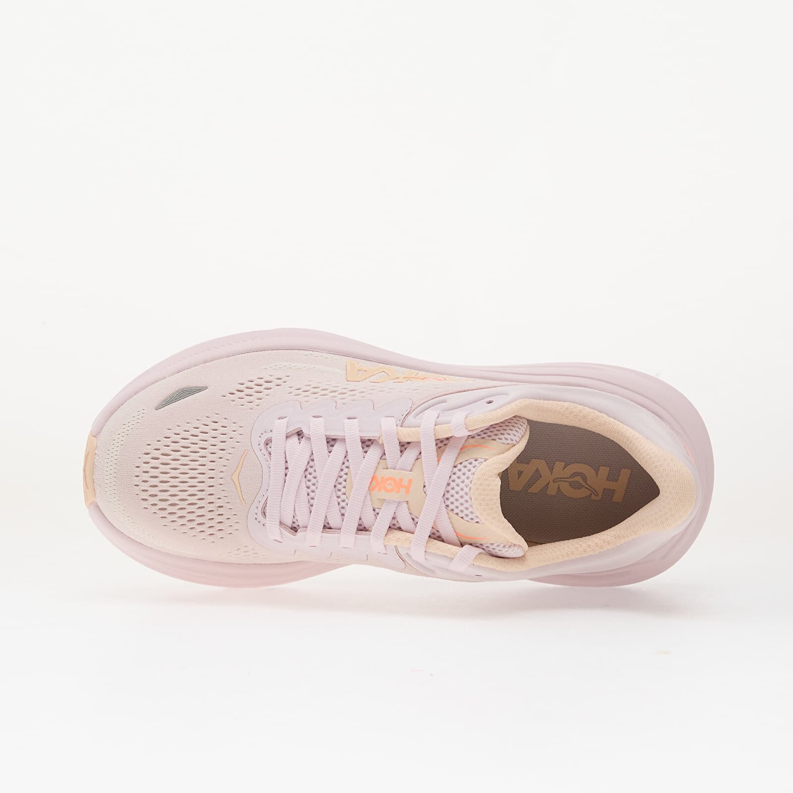 HOKA® Сникърси W Bondi 9 Lilac Cream/ Tangerine Glow