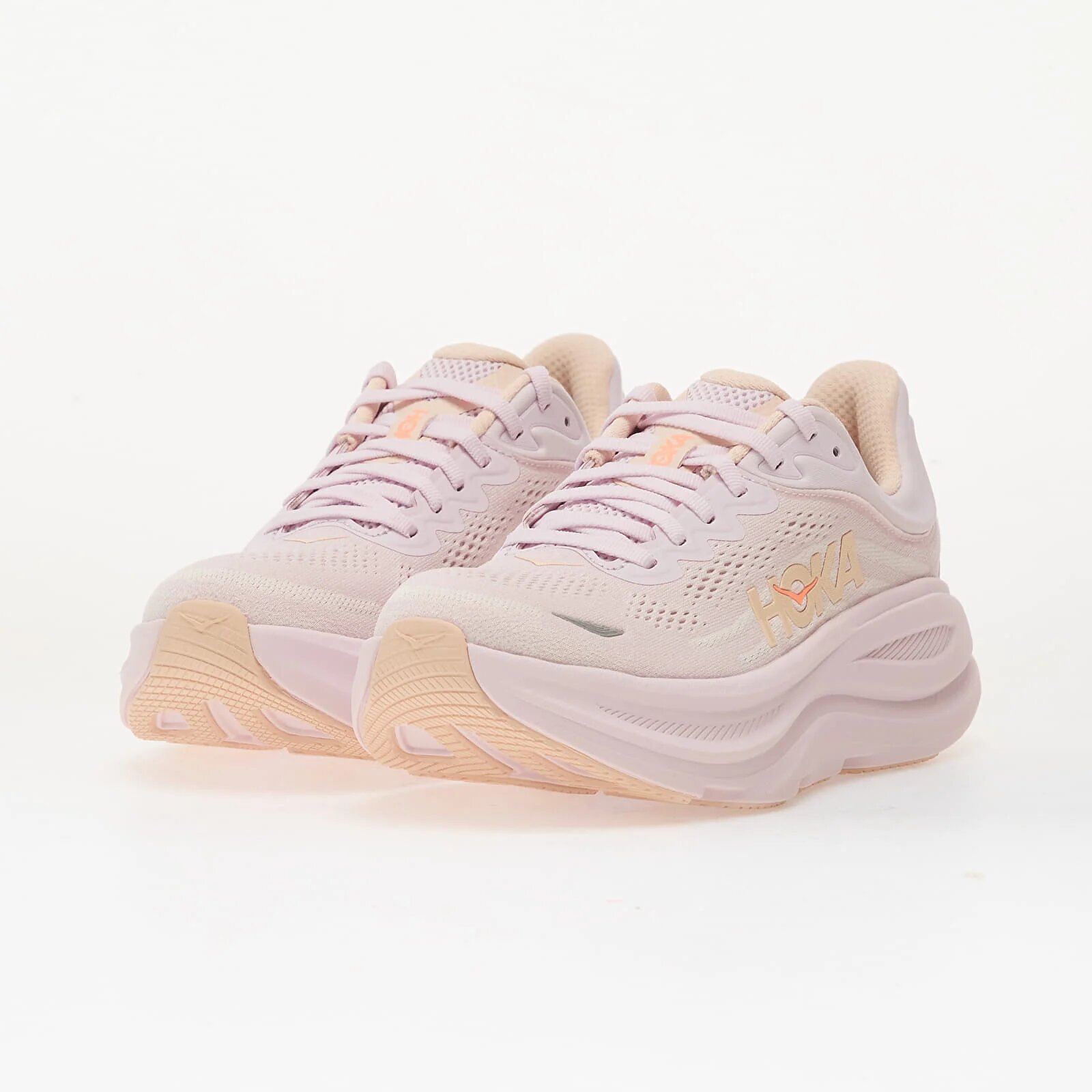 HOKA® Сникърси W Bondi 9 Lilac Cream/ Tangerine Glow
