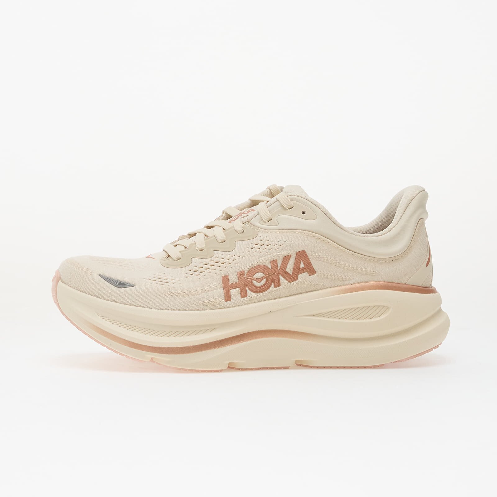 HOKA® Сникърси W Bondi 9 Oat Milk/ Rose Gold