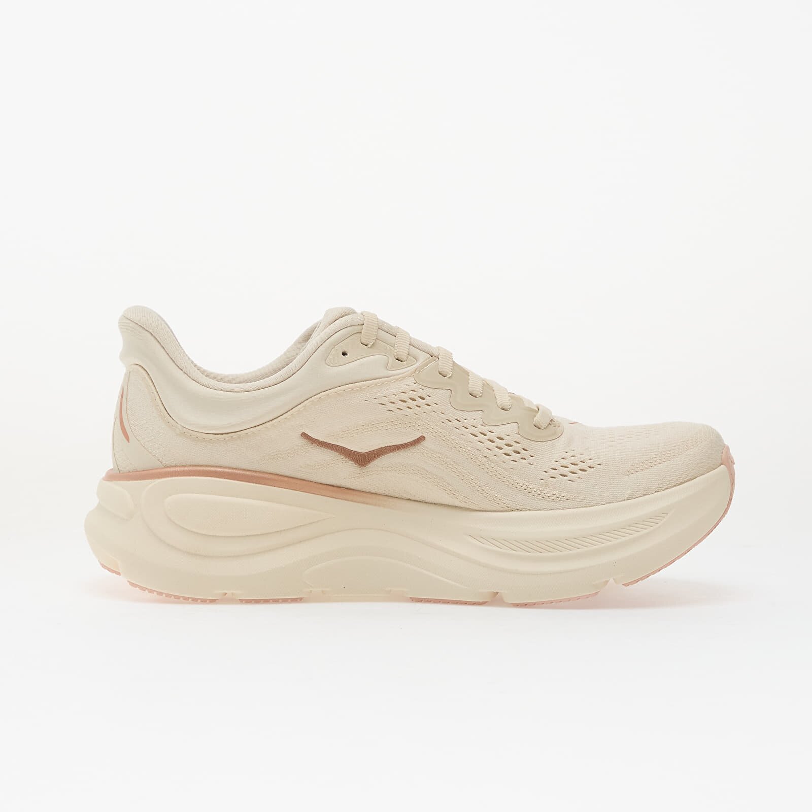 HOKA® Сникърси W Bondi 9 Oat Milk/ Rose Gold