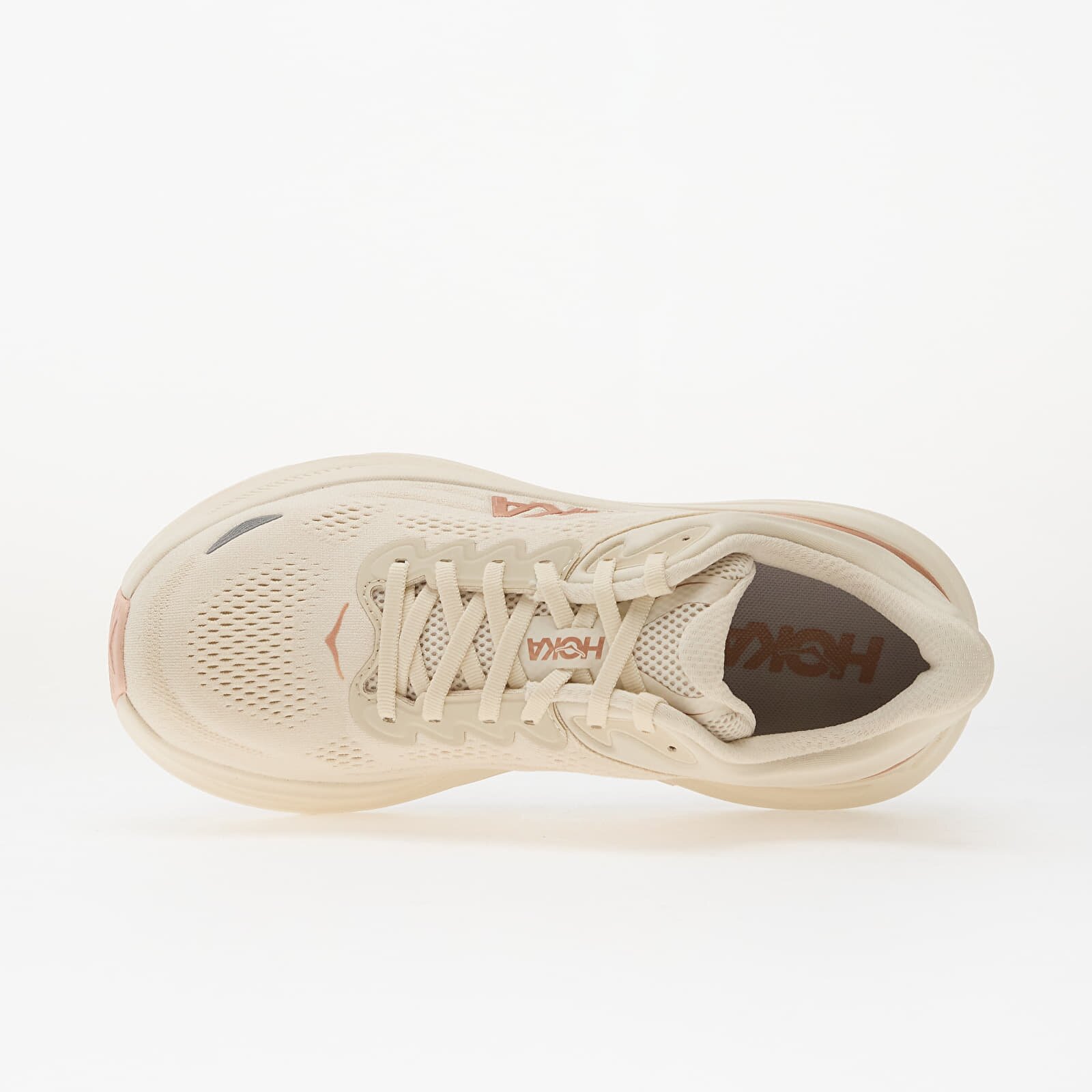 HOKA® Сникърси W Bondi 9 Oat Milk/ Rose Gold