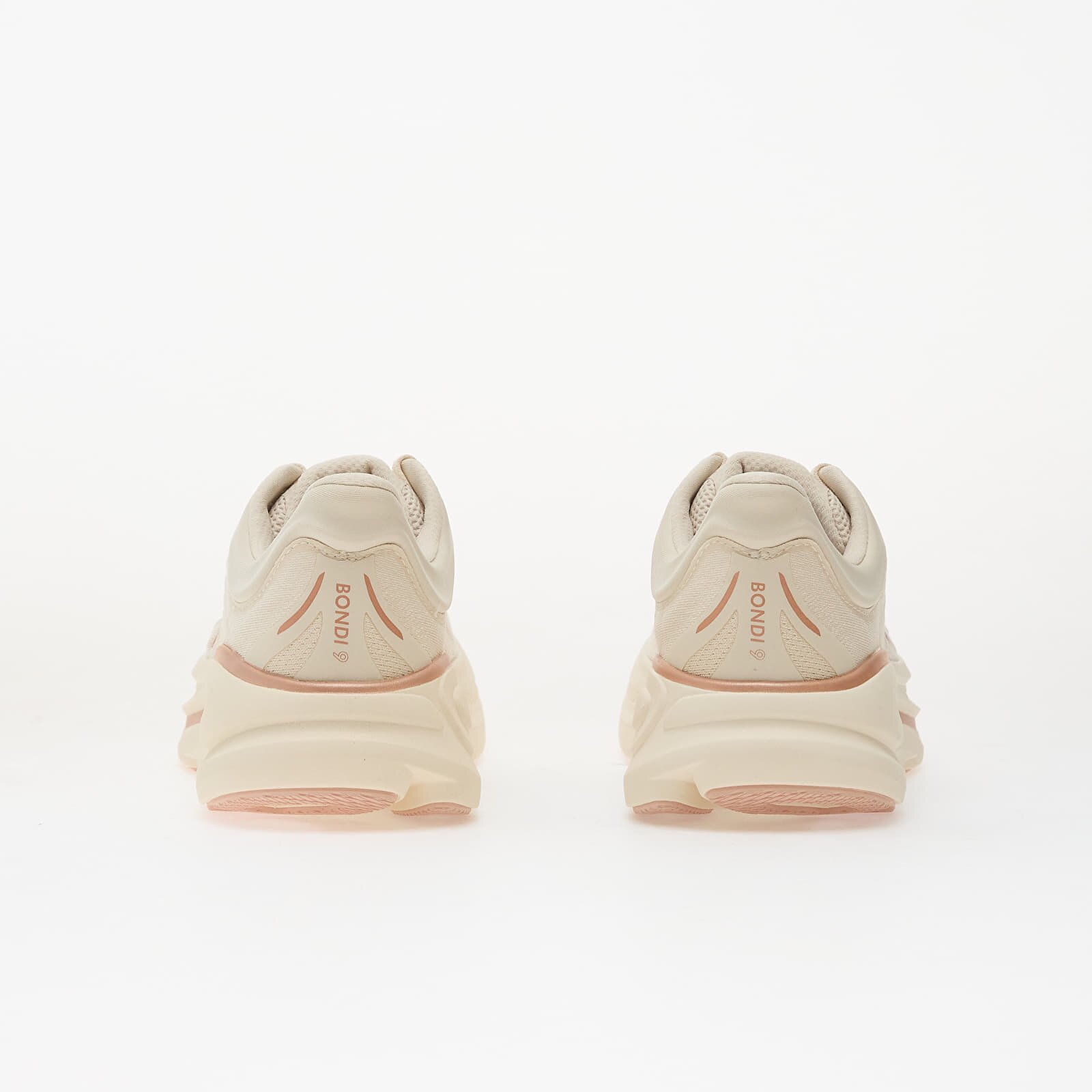 HOKA® Сникърси W Bondi 9 Oat Milk/ Rose Gold