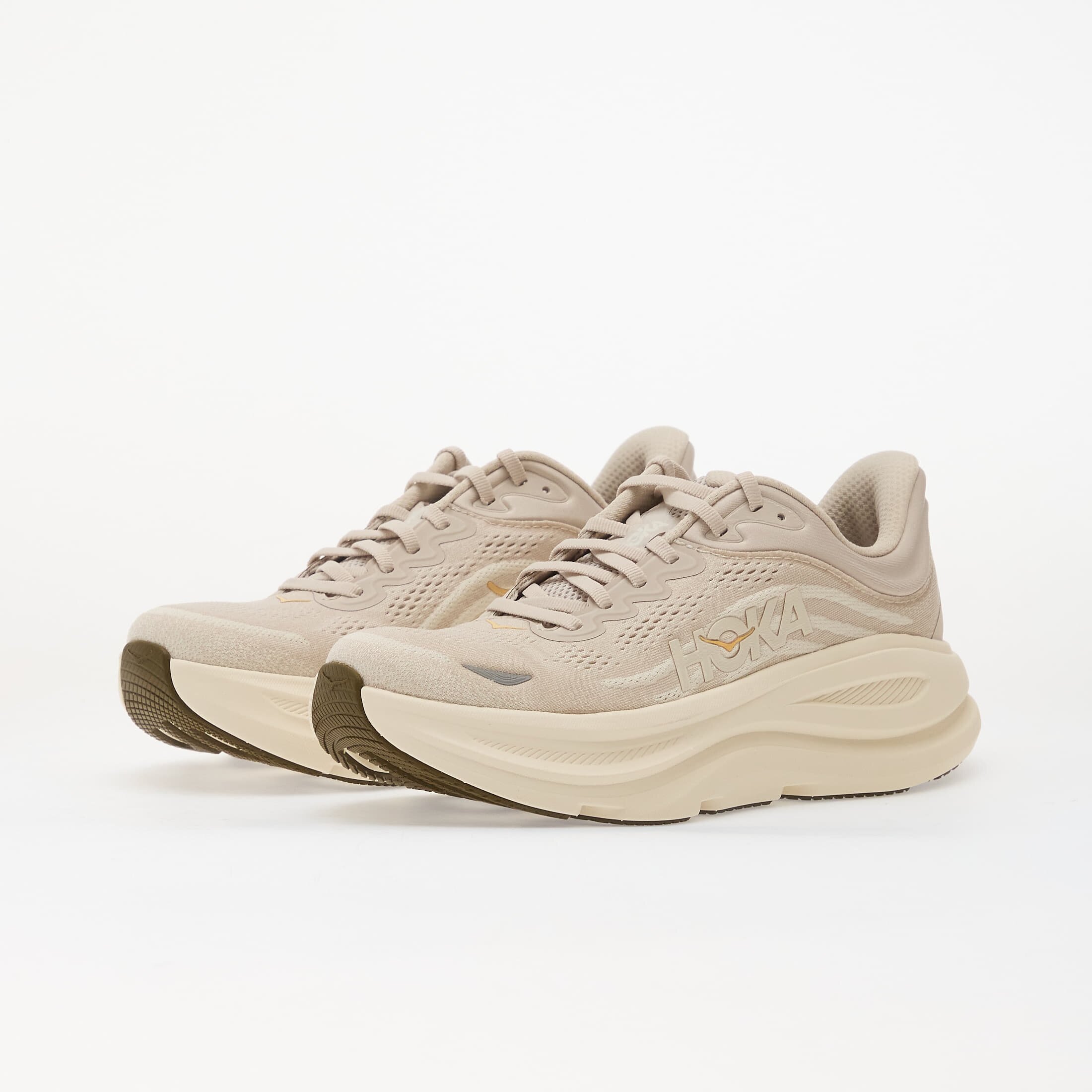 HOKA® Сникърси W Bondi 9 River Rock Grey/ Alabaster