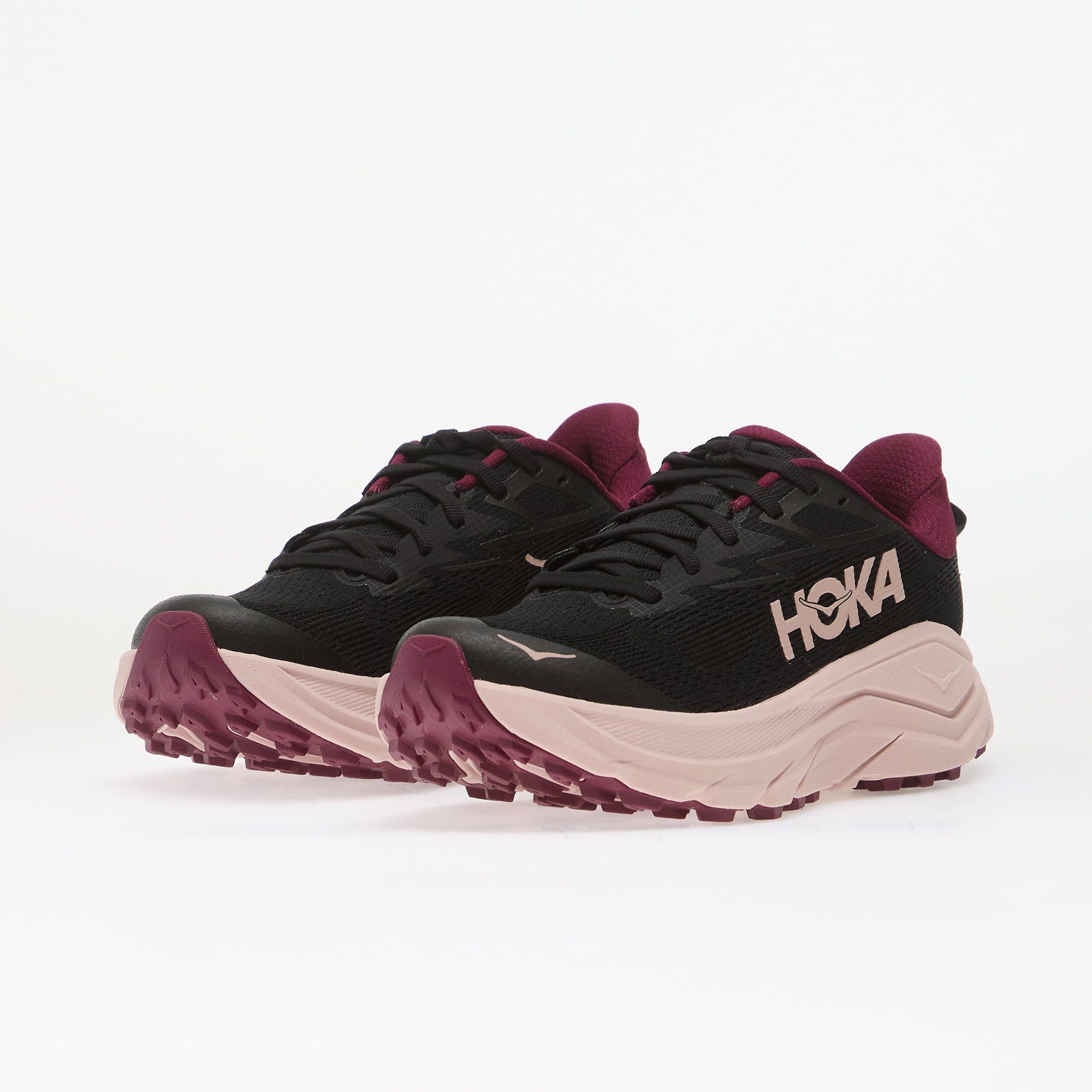 HOKA® Сникърси W Challenger 8 Black/ Pink Opal