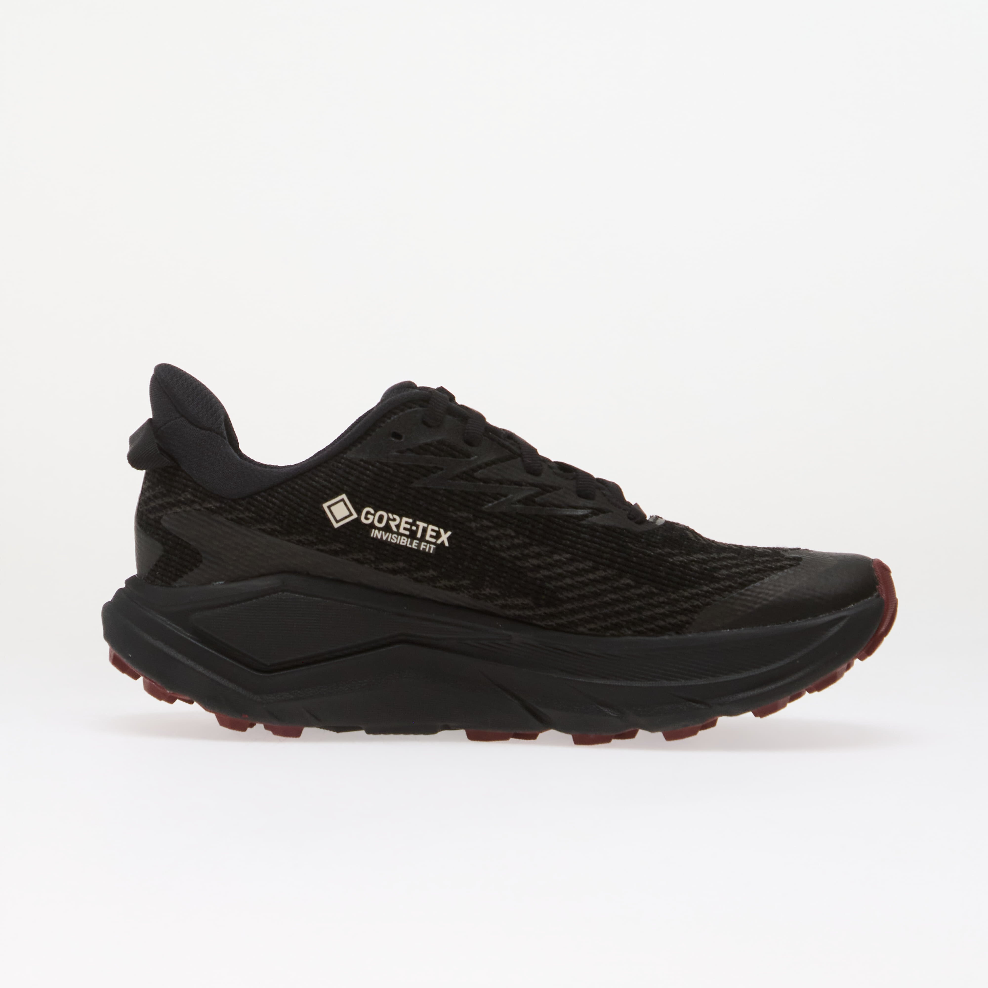 HOKA® Сникърси W Challenger 8 GTX Black/ Varsity Burgundy