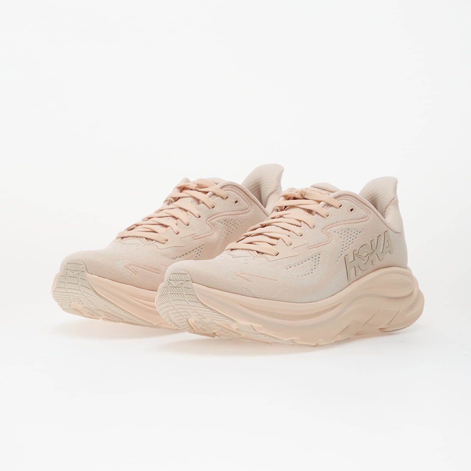 HOKA® Сникърси W Clifton 10 Beech Wood/ Rose Cream