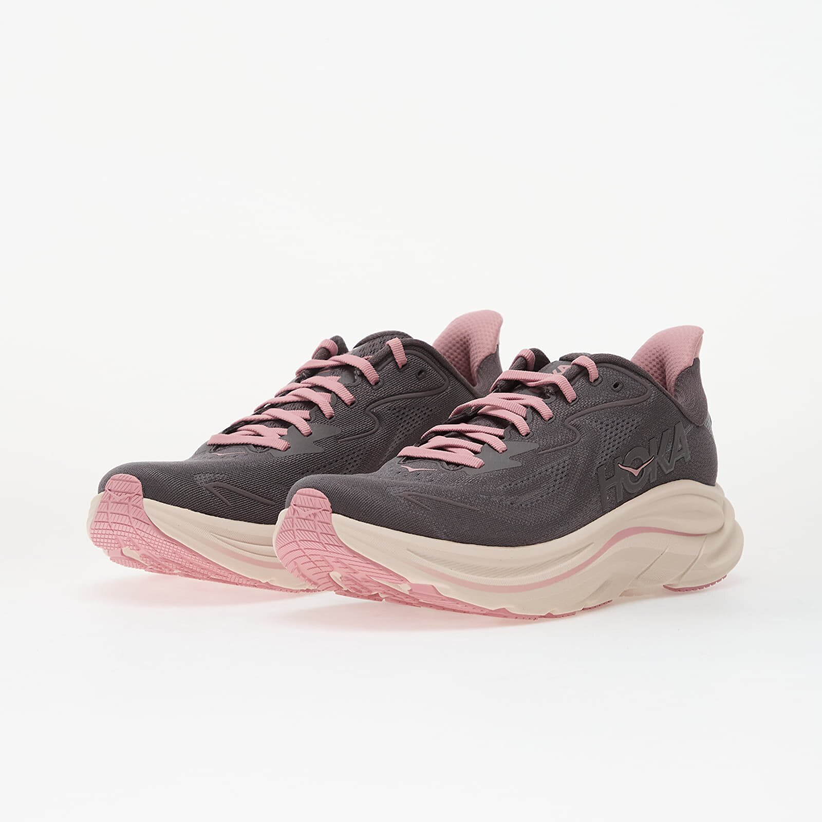 HOKA® Сникърси W Clifton 10 Galaxy/ Dried Rose