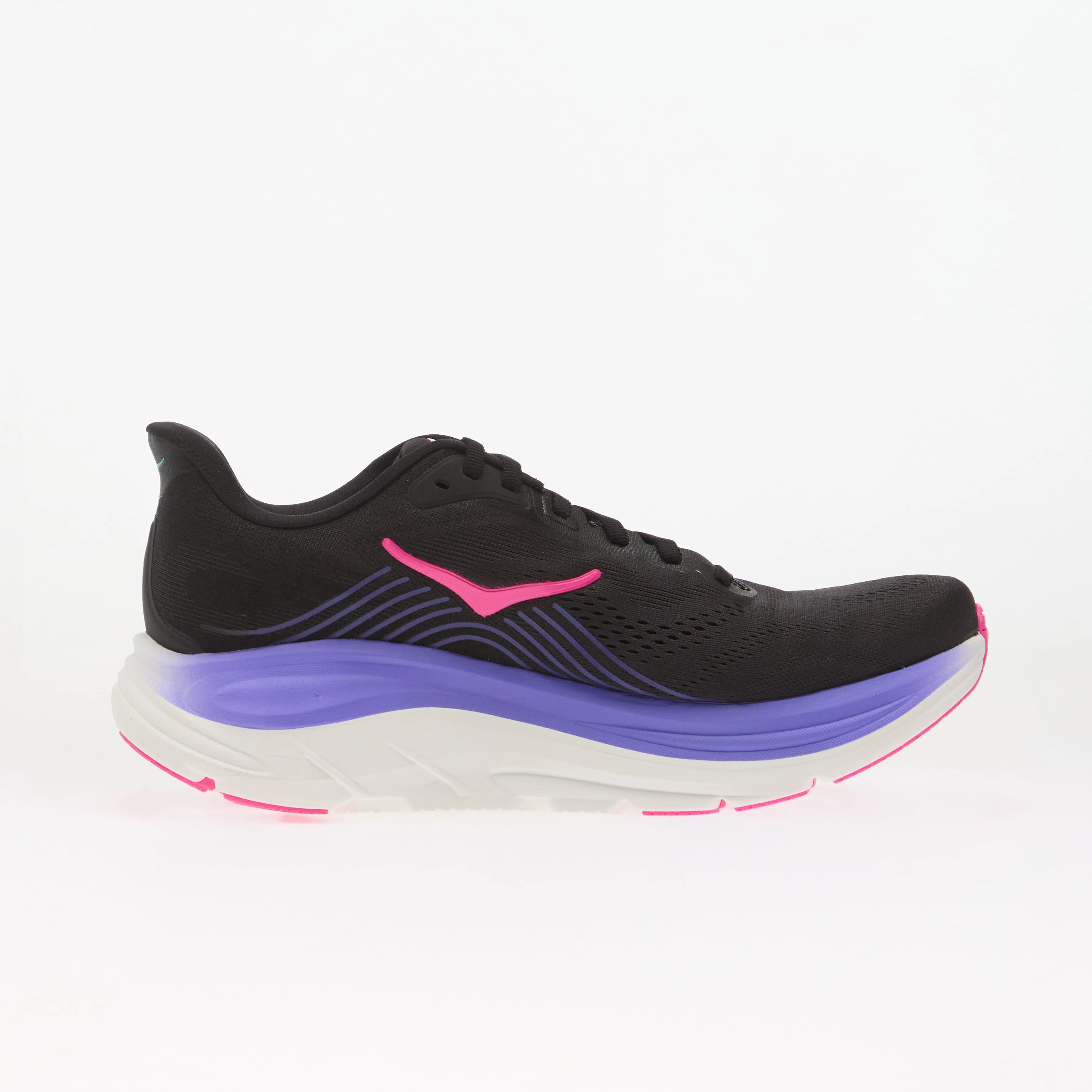 HOKA® Сникърси W Clifton 11 Black/ Neon Nebula