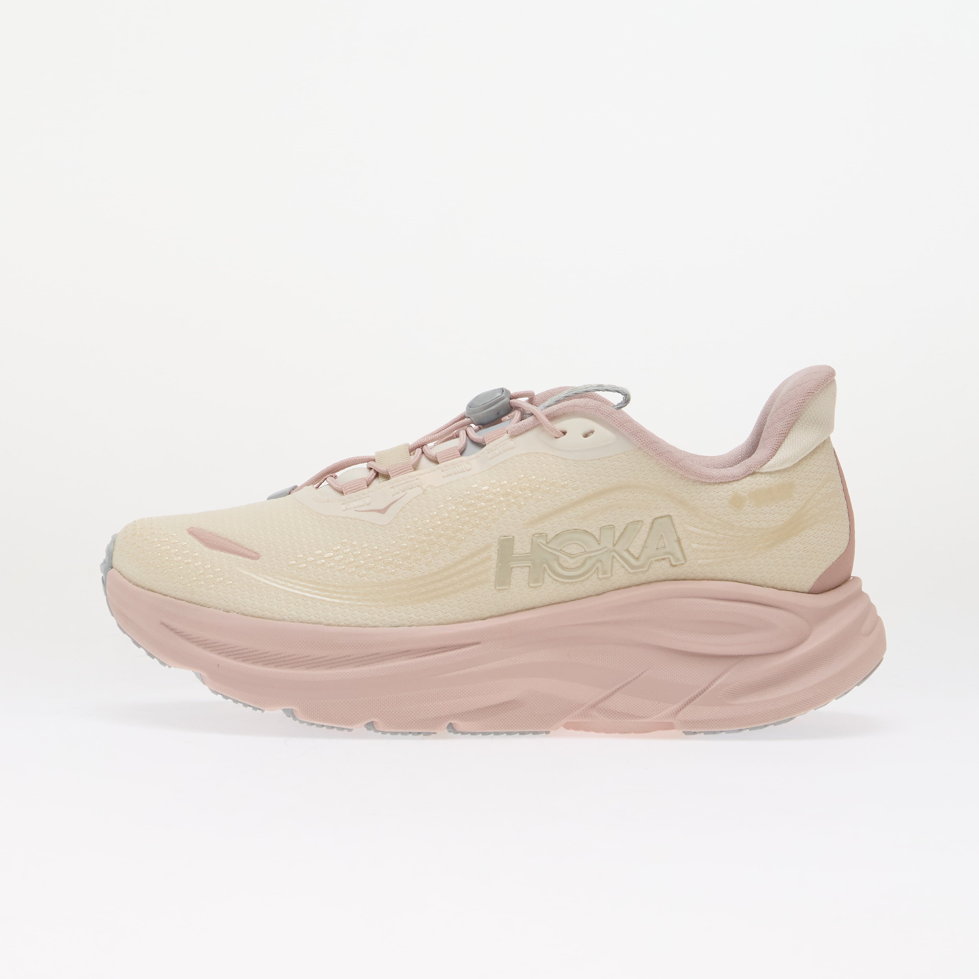 HOKA® Сникърси W Clifton 11 GTX Glm Alabaster/ Pink Opal