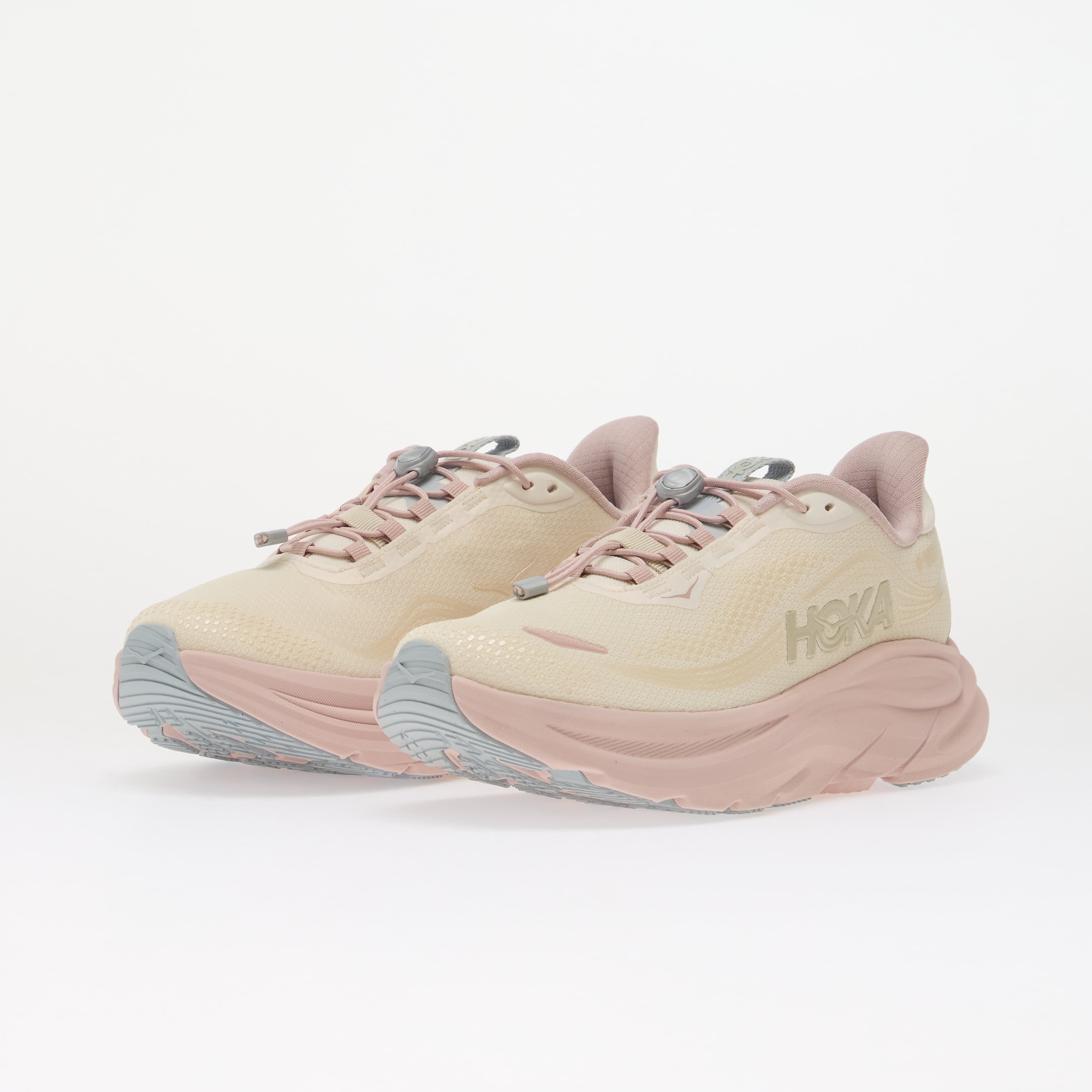 HOKA® Сникърси W Clifton 11 GTX Glm Alabaster/ Pink Opal