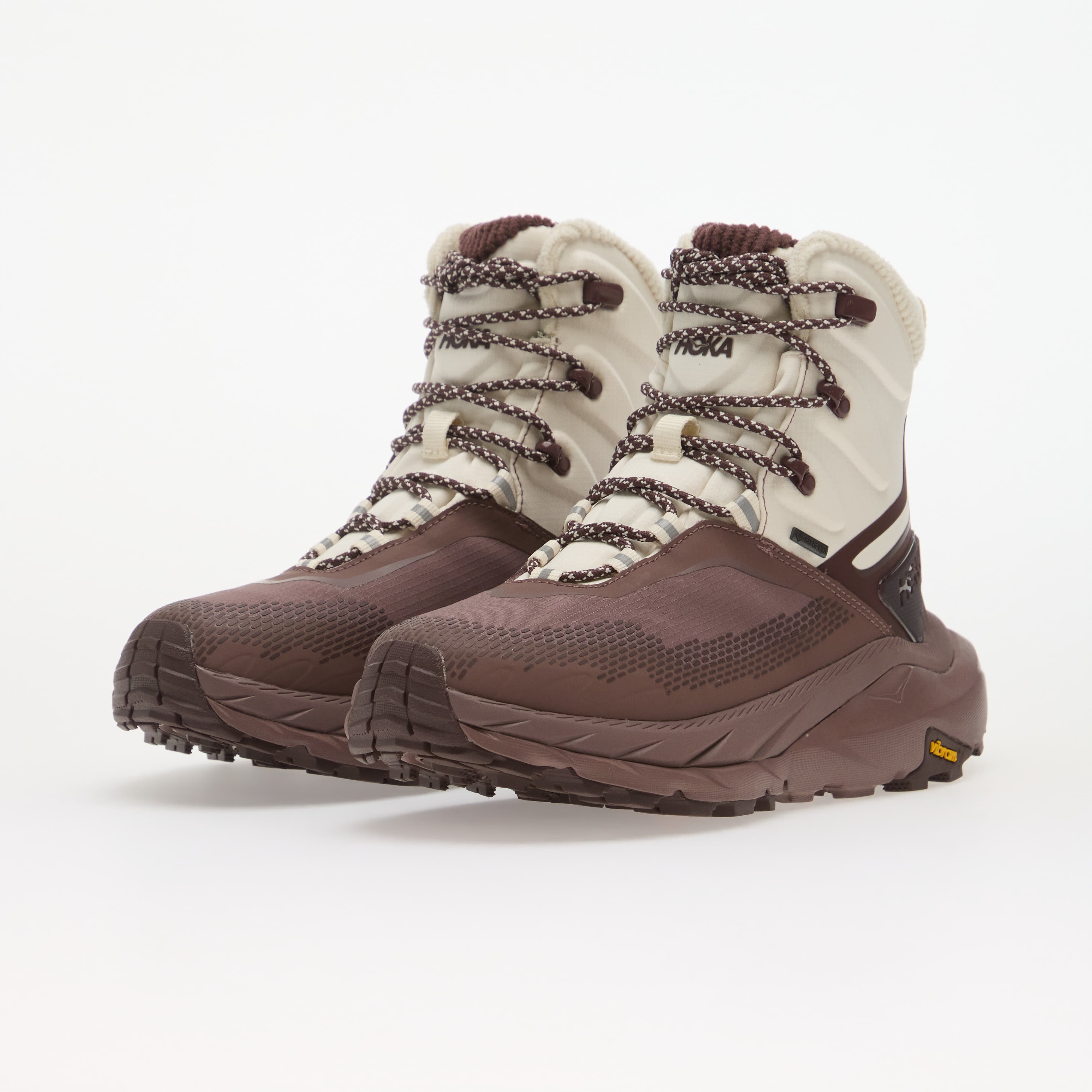 HOKA® Сникърси W Kaha 2 Frost GTX Alabaster/ Smoky Quartz