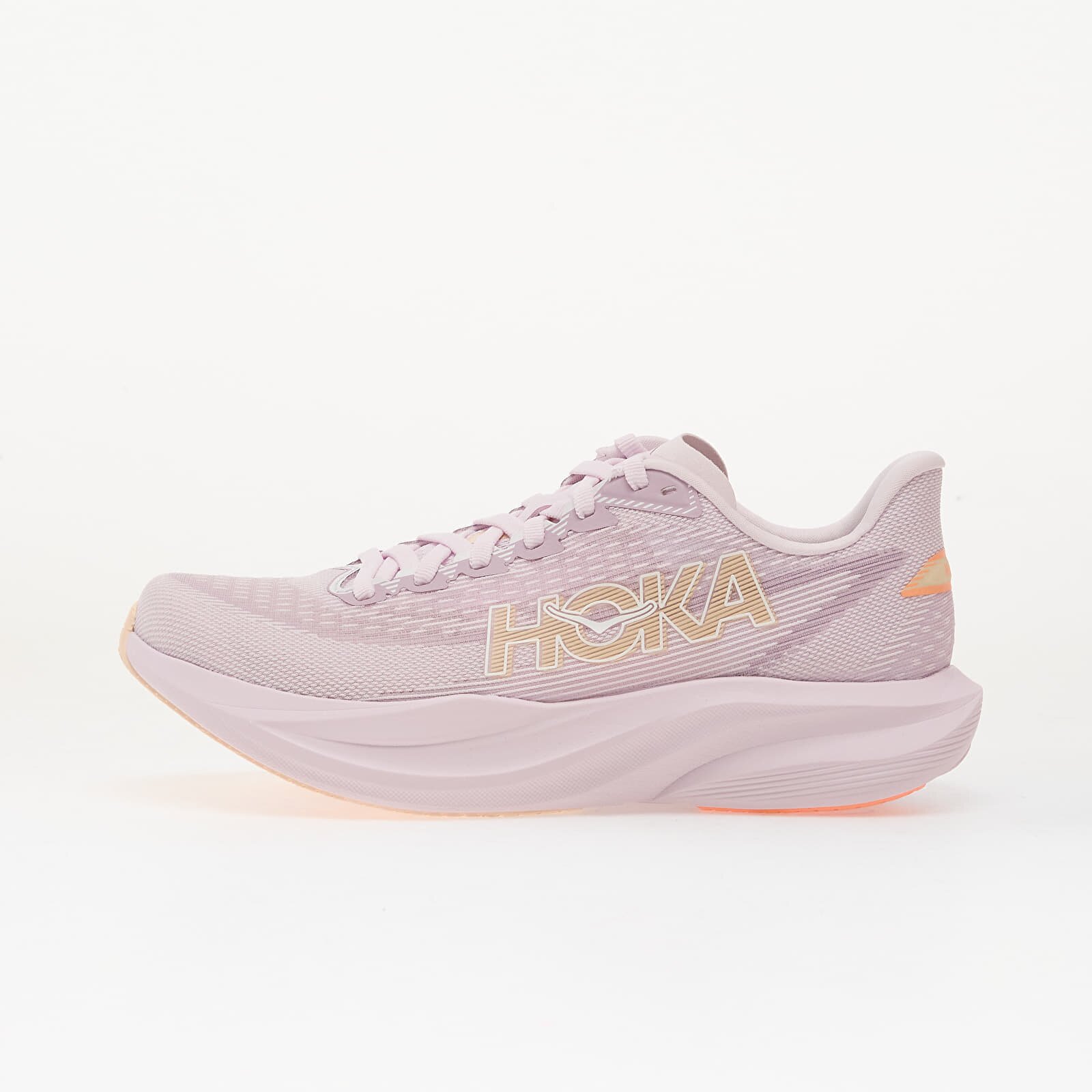 HOKA® Сникърси W Mach 7 Lilac Cream/ Tangerine Glow