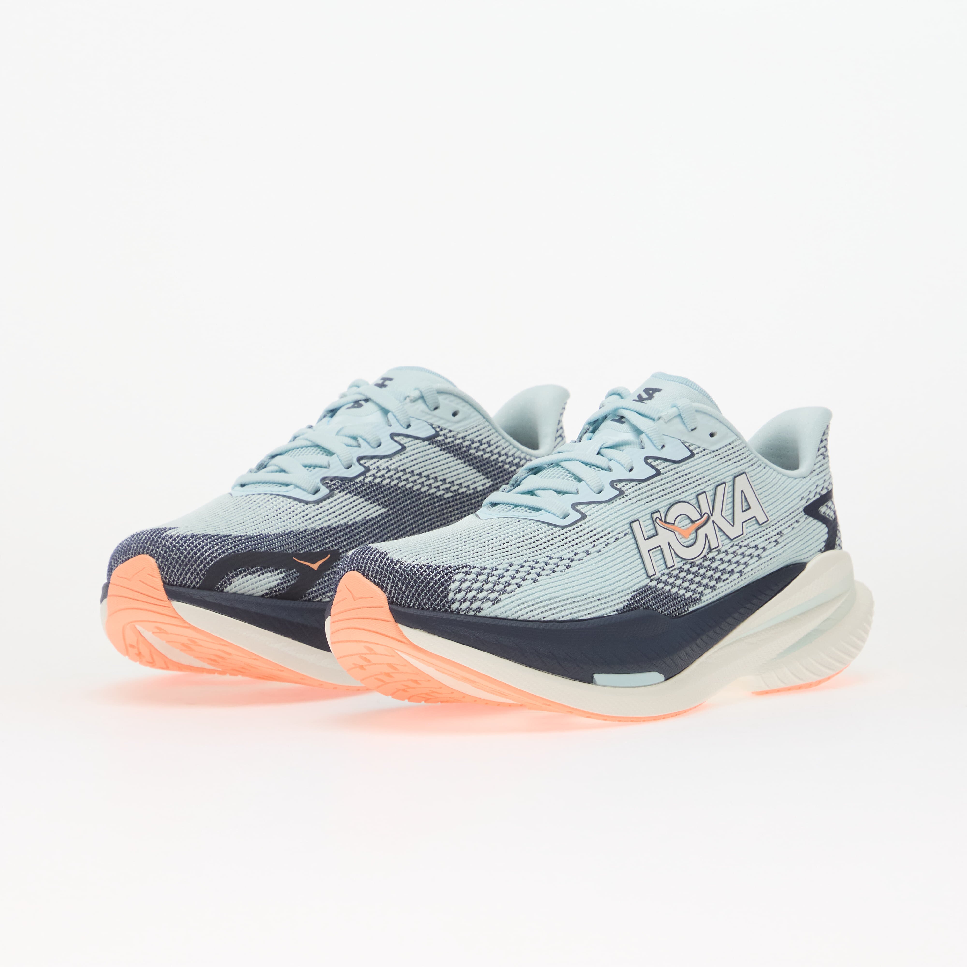HOKA® Сникърси W Mach X 3 Glimmering Blue/ Varsity Navy
