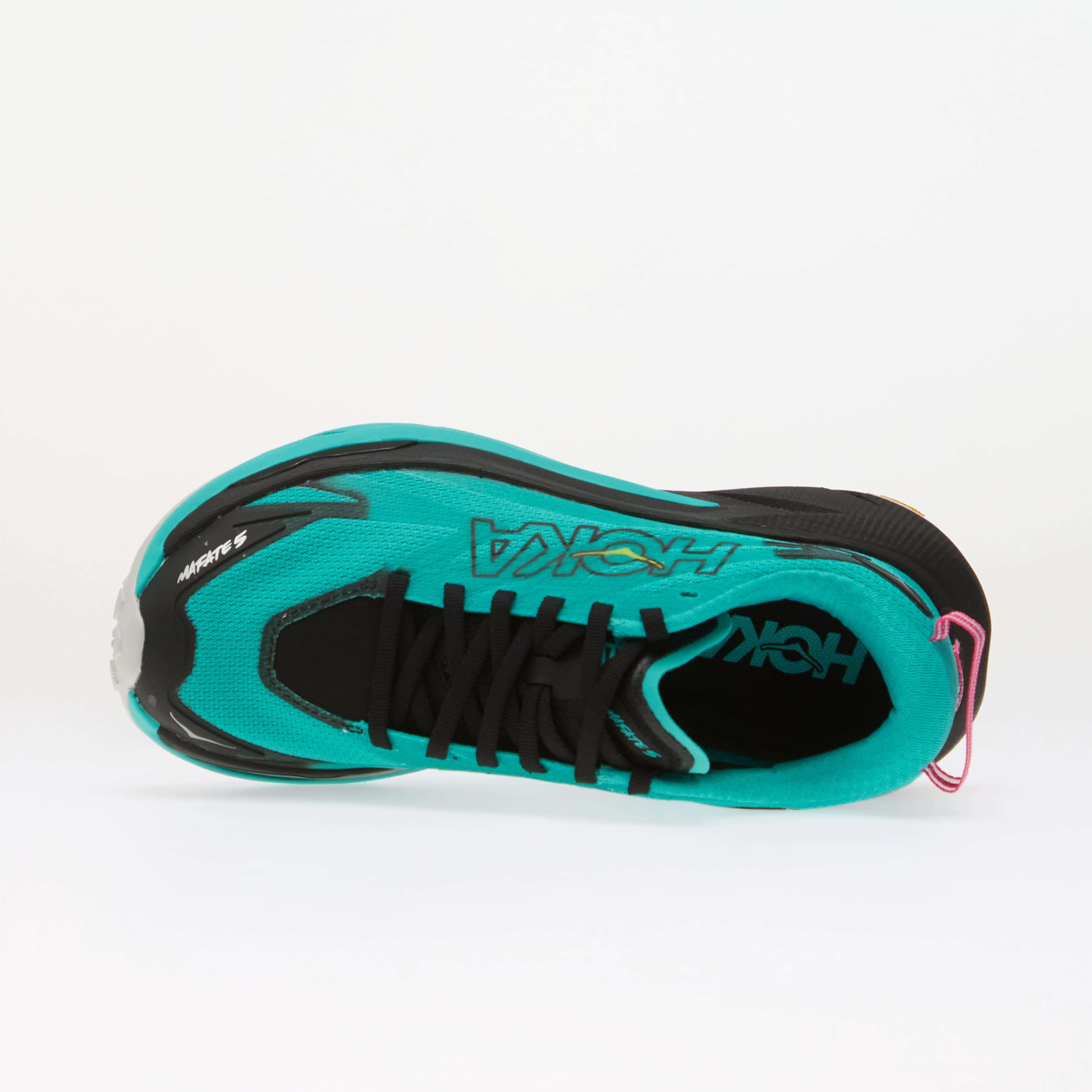 HOKA® Сникърси W Mafate 5 Black/ Electric Aqua