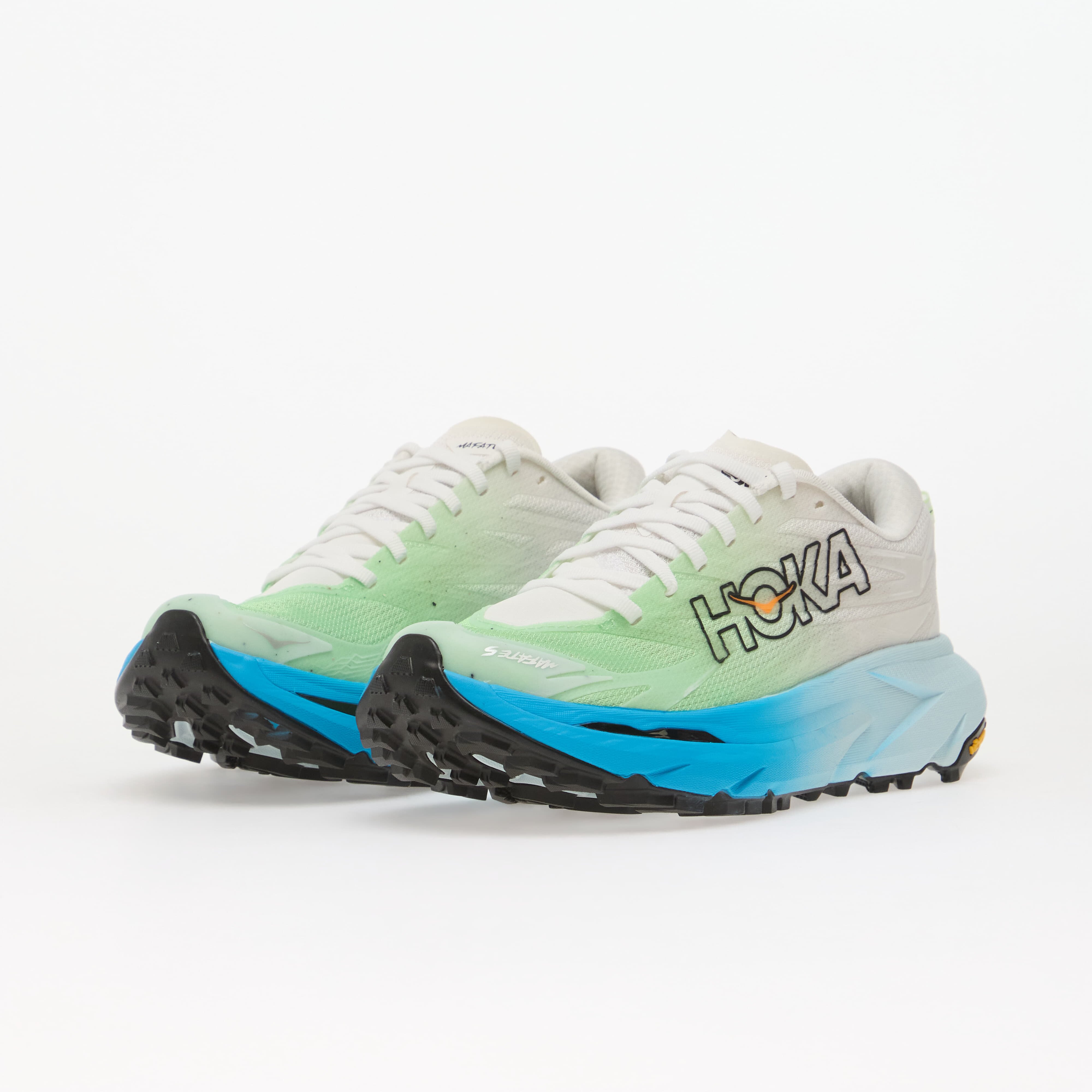 HOKA® Сникърси W Mafate 5 Frost/ Tart Apple