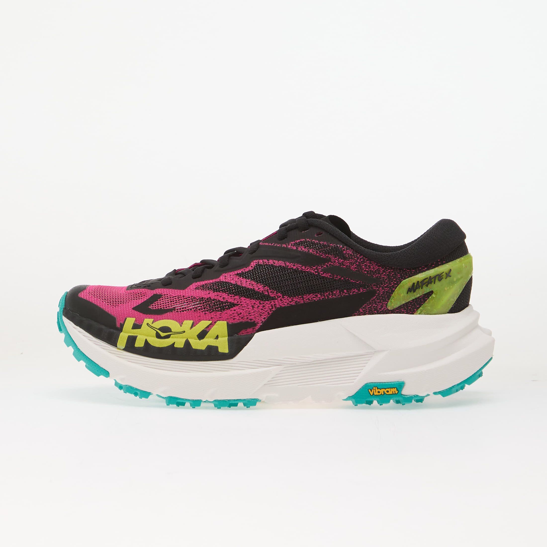 HOKA® Сникърси W Mafate X Black/ Neon Dragonfruit