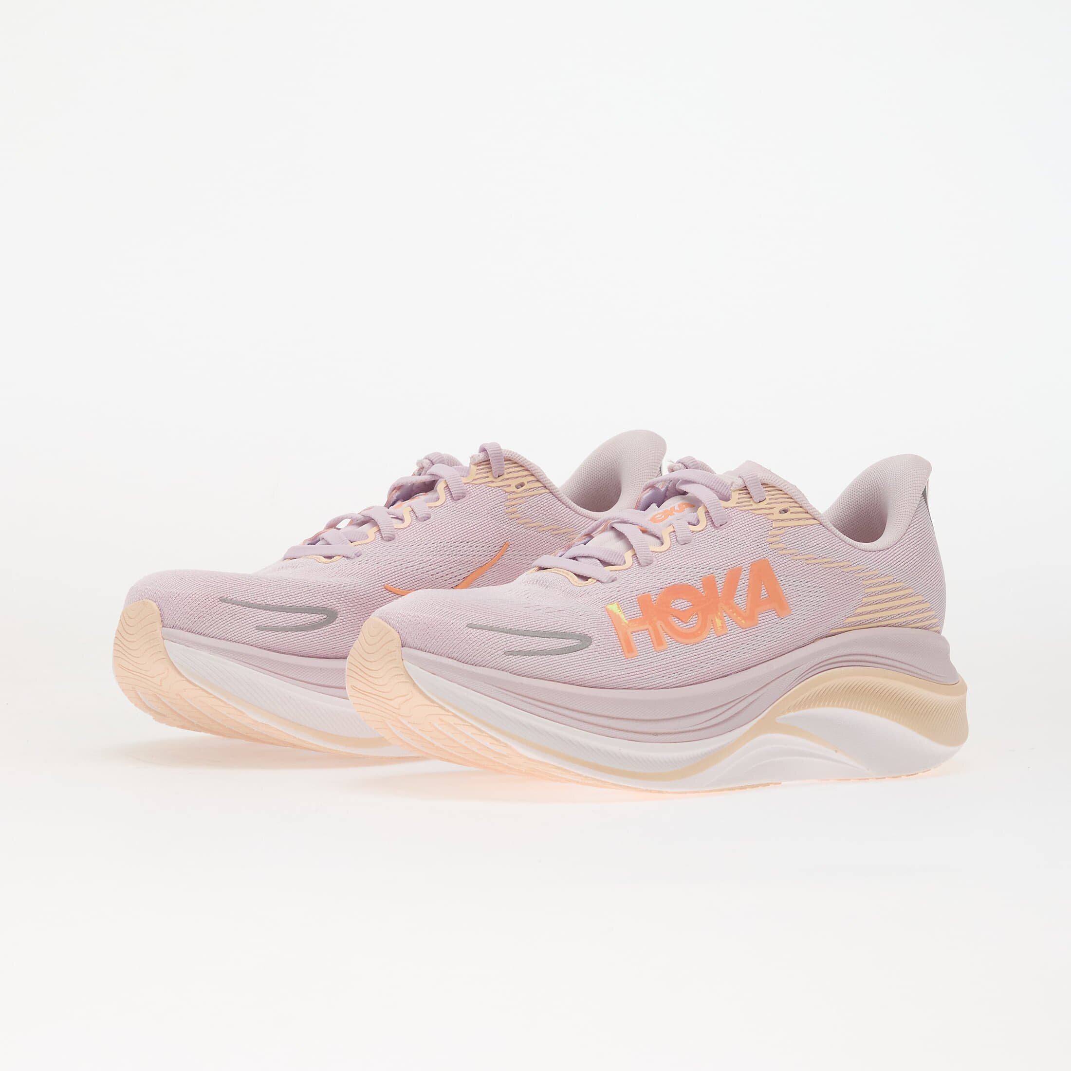 HOKA® Сникърси W Skyward X 2 Lilac Cream/ Tangerine Glow