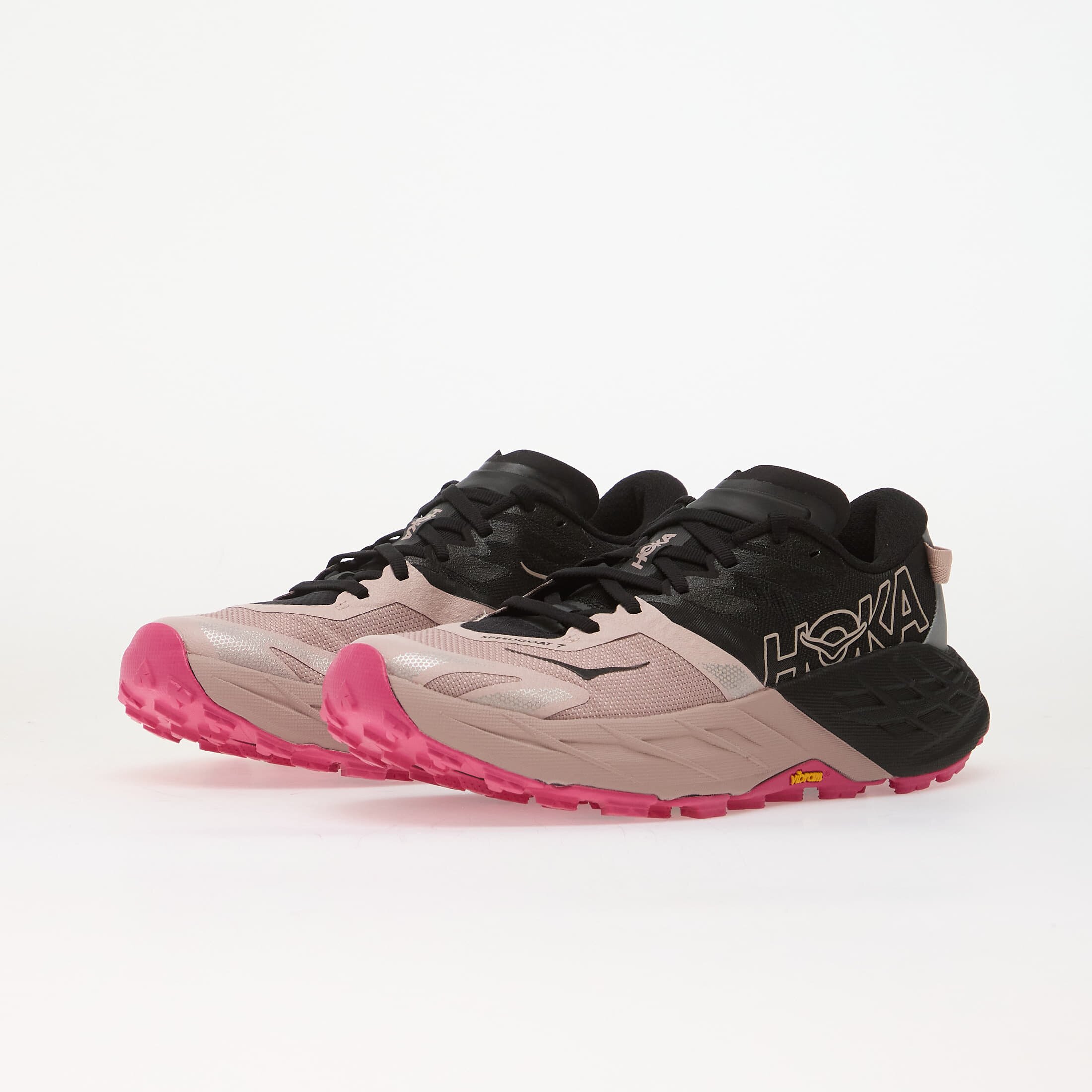 HOKA® Сникърси W Speedgoat 7 Black/ Pink Opal