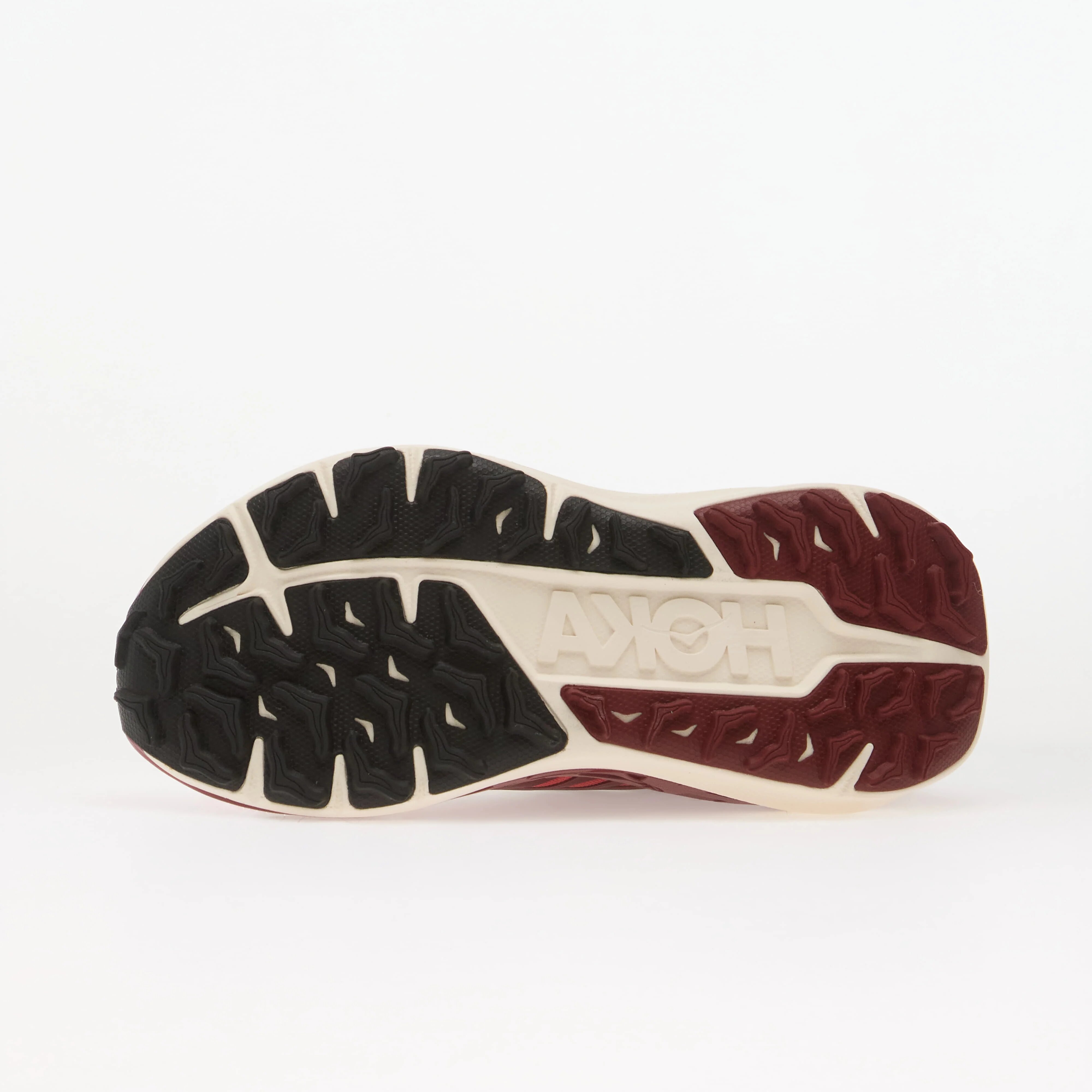 HOKA® Сникърси W Stinson 8 Alabaster/ Varsity Burgundy