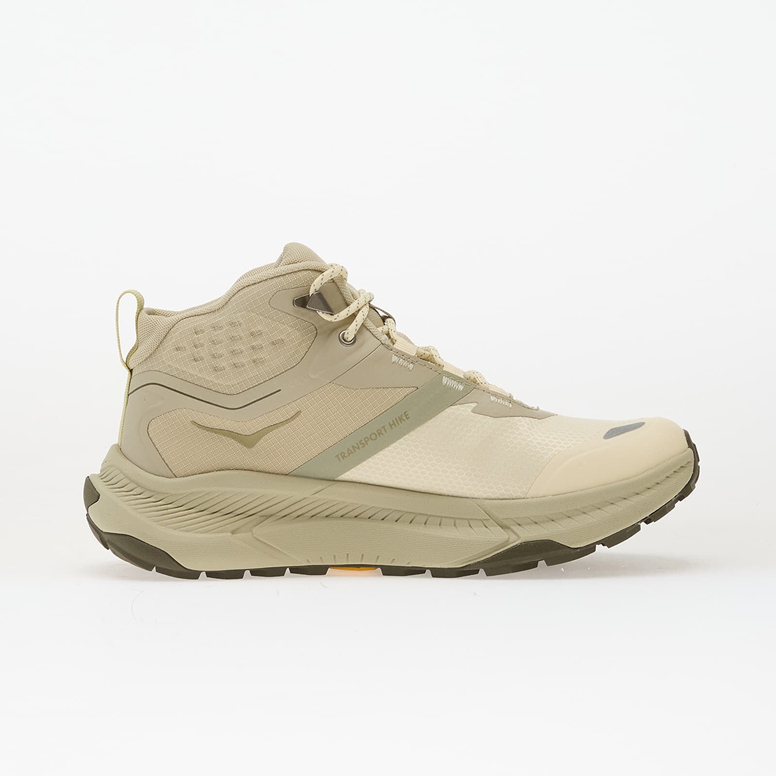 HOKA® Сникърси W Transport Hike Gtx Oyster Mushroom/ Vintage Yellow