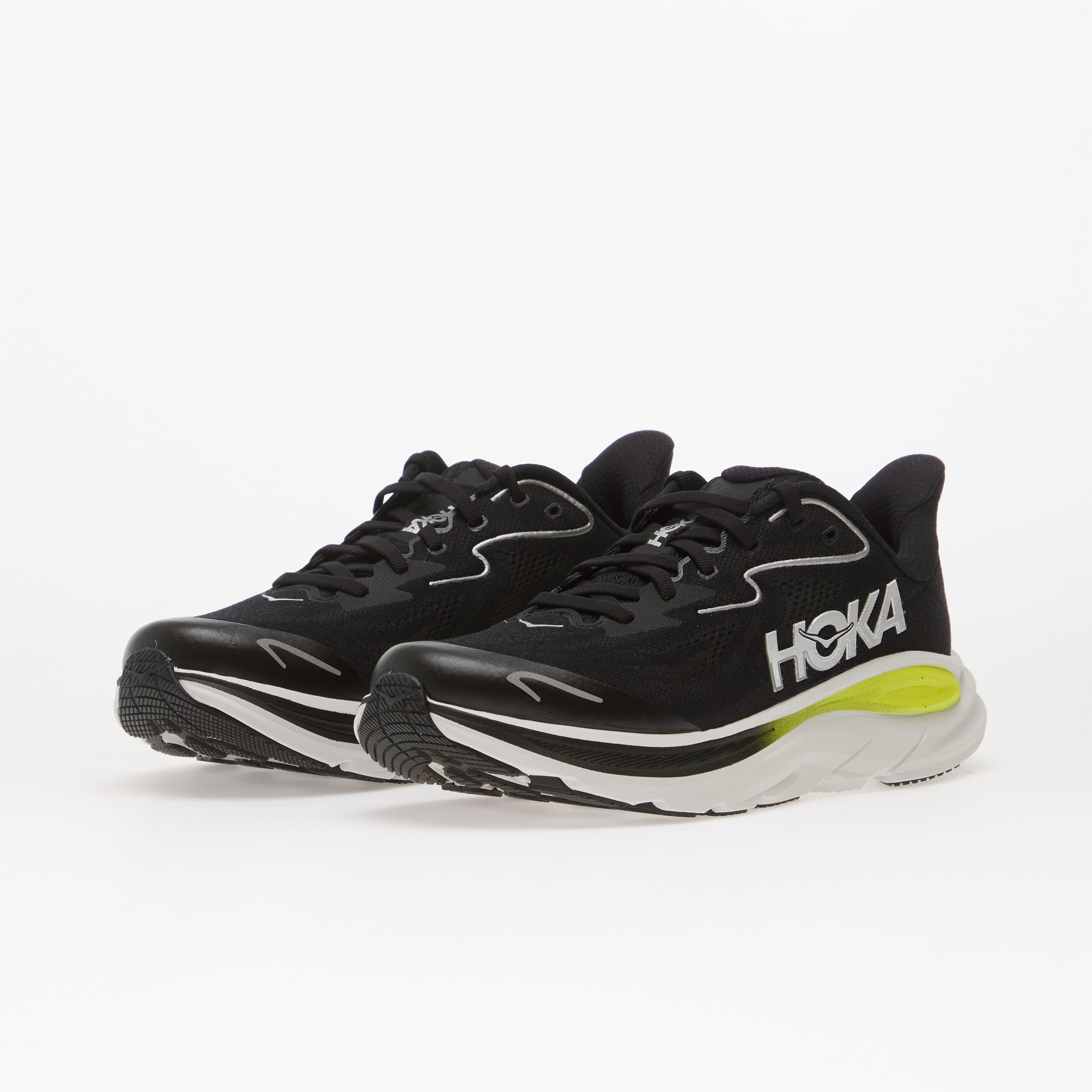 HOKA® Сникърси Y Clifton 10 Big Kids Black/ Cosmic Grey