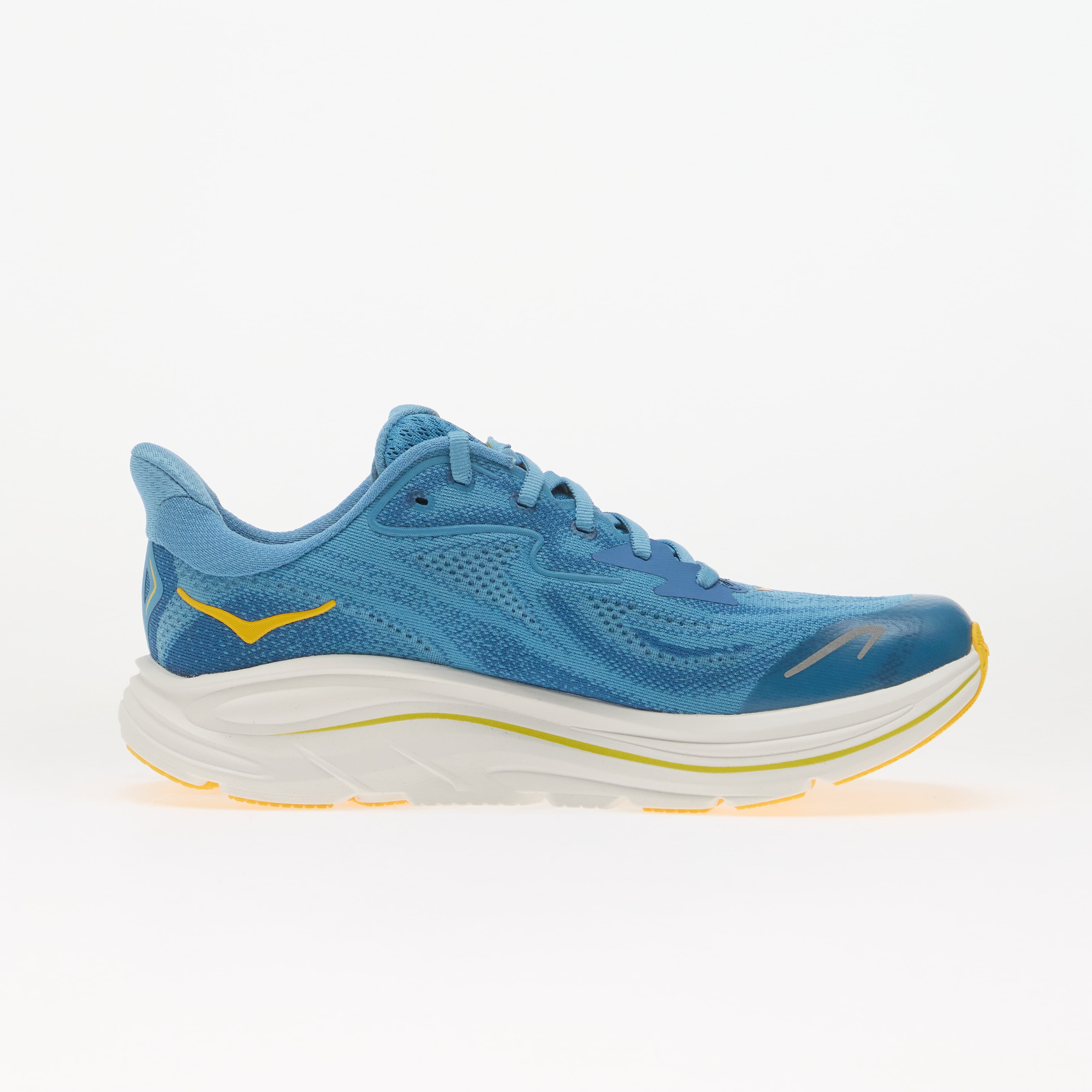 HOKA® Y Clifton 10 Big Kids Alpine Blue/ Foggy Night