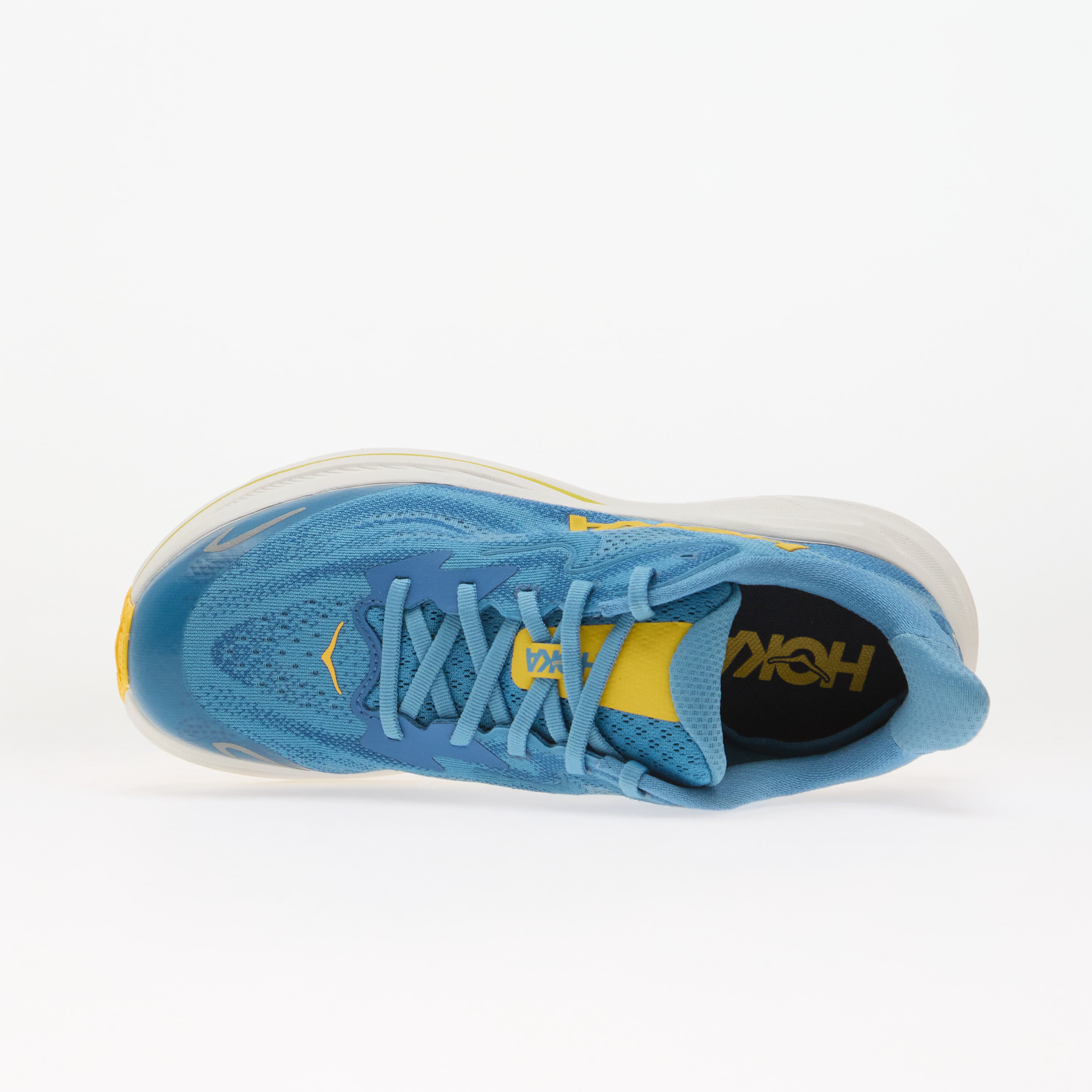 HOKA® Y Clifton 10 Big Kids Alpine Blue/ Foggy Night